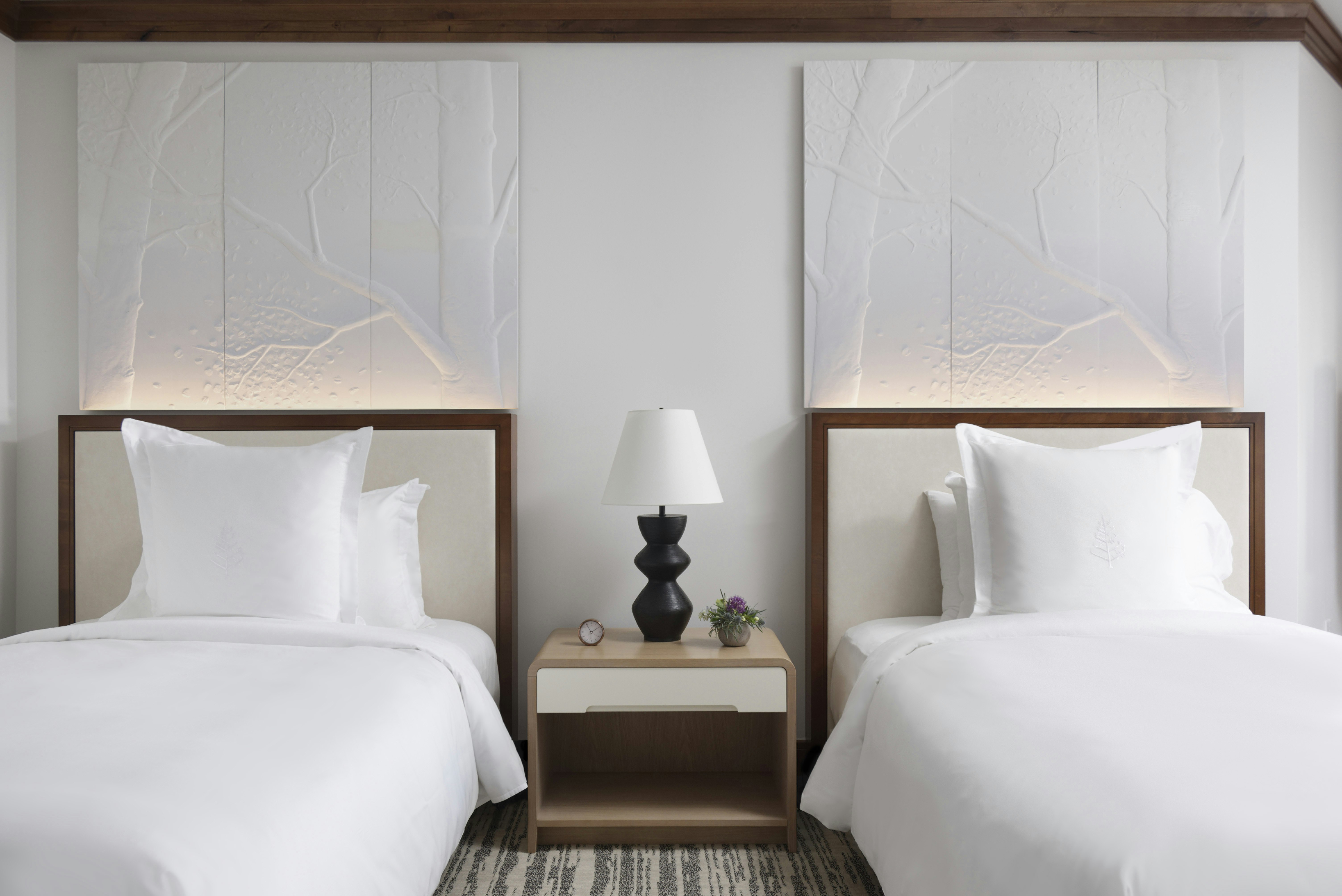 Valley-Side Accessible Room with two double beds