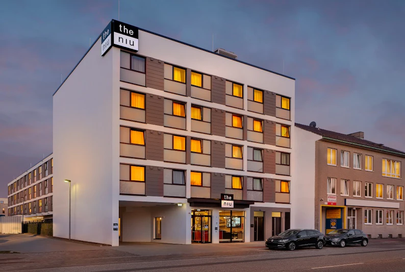 Außenansicht - the niu Keg Hotel Hamburg