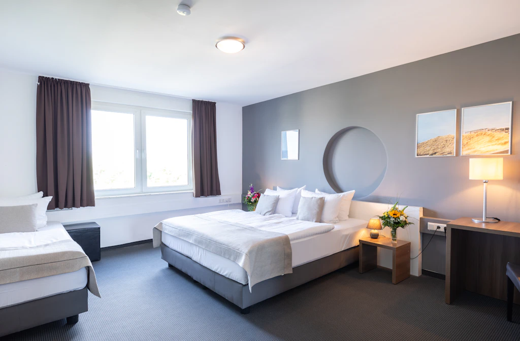 Standard Dreibettzimmer - Hotel Aviva Leipzig