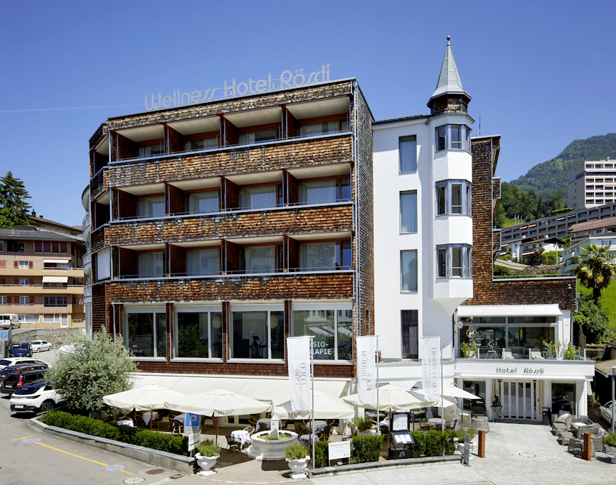 Aussenansicht - TOP Hotel Roessli Weggis