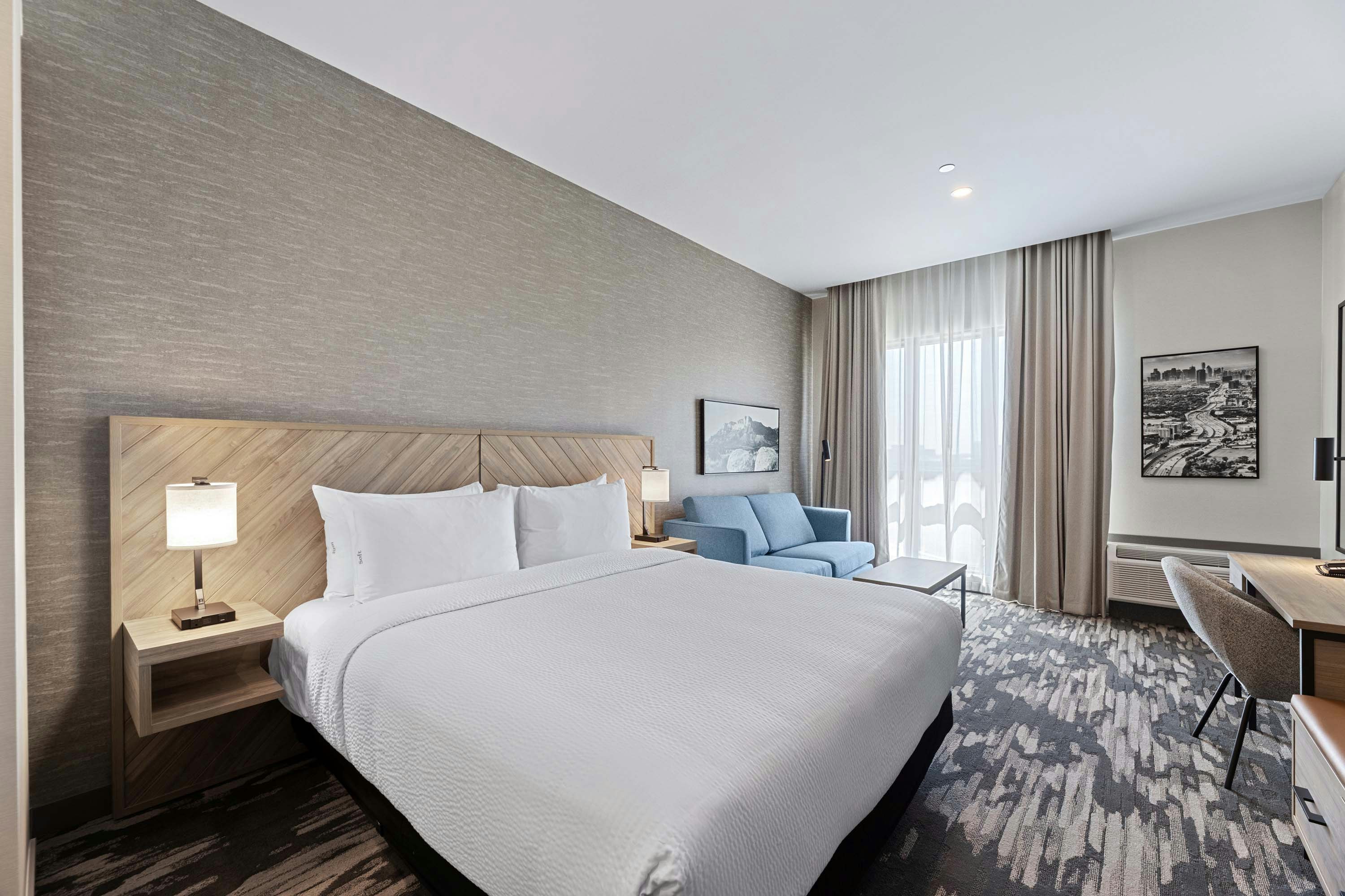Standard Room, 1 King Bed, Sofa Bed, Euro Bathroom
