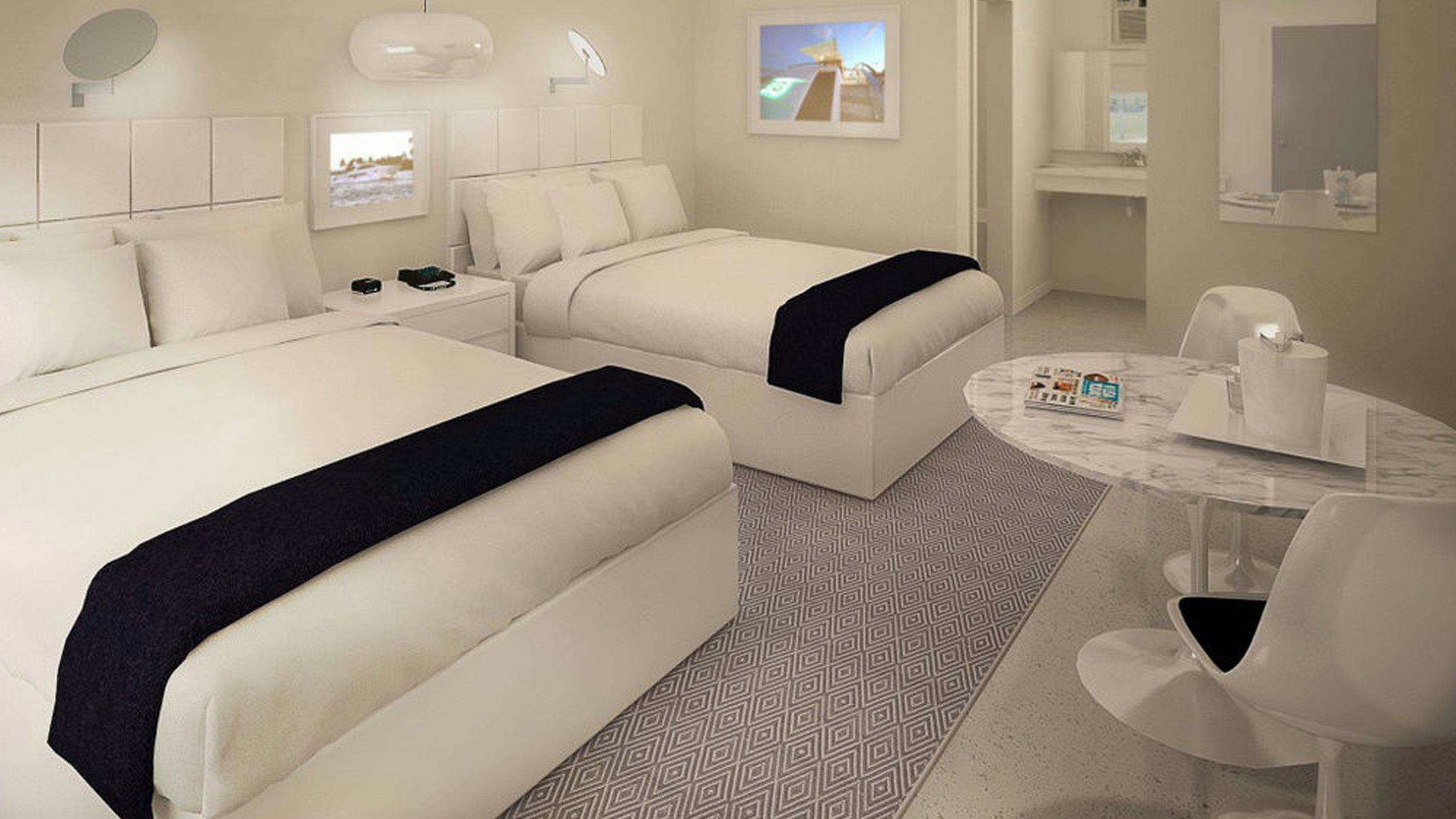Sun Plaza Motel 2 Double Beds Nonsmoking
