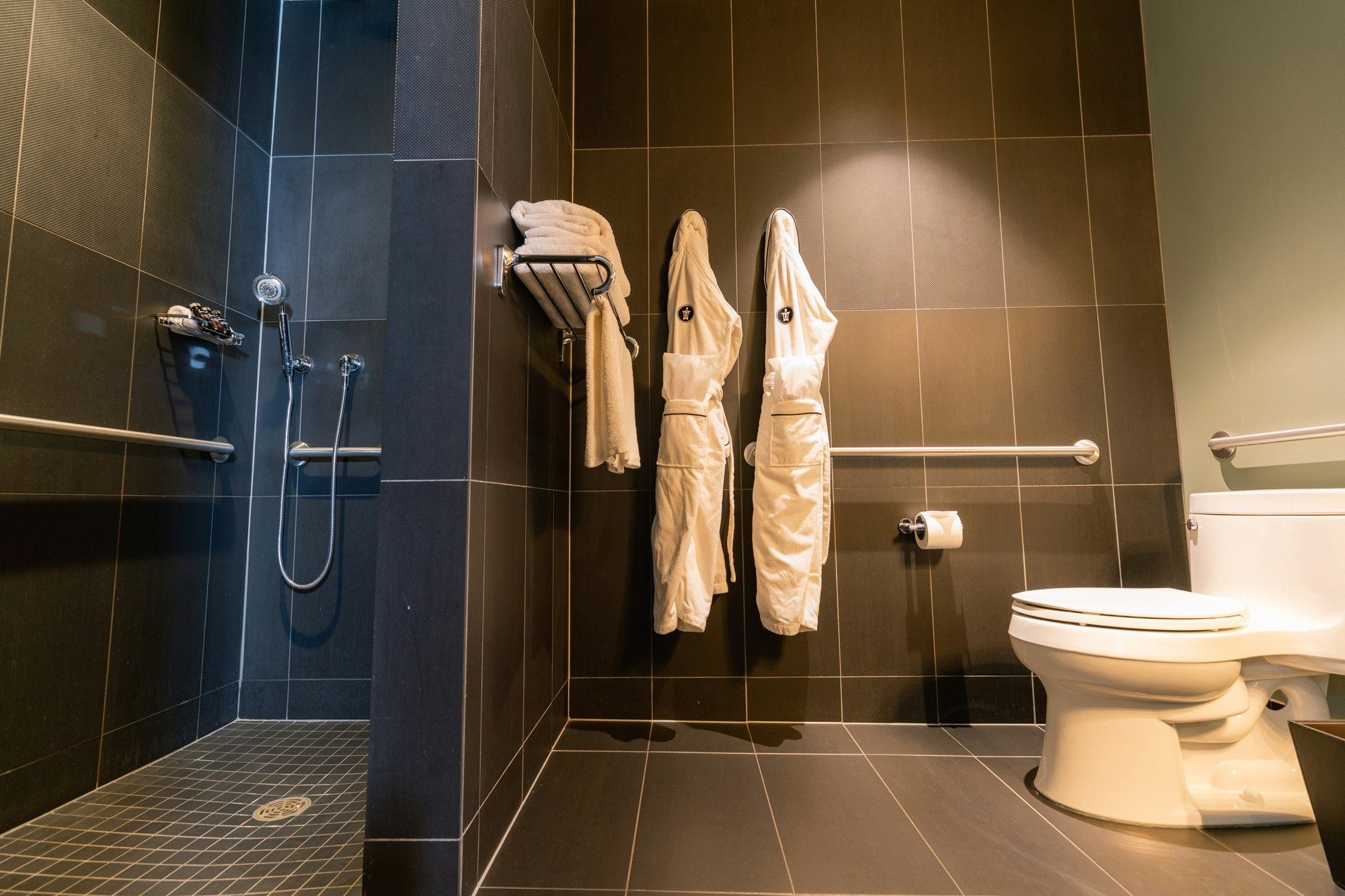 Custom Deluxe King Accessible with Roll-In Shower