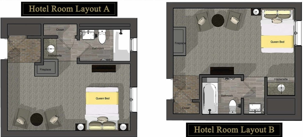DOG FRIENDLY INN STUDIO ROOM QUEEN BED