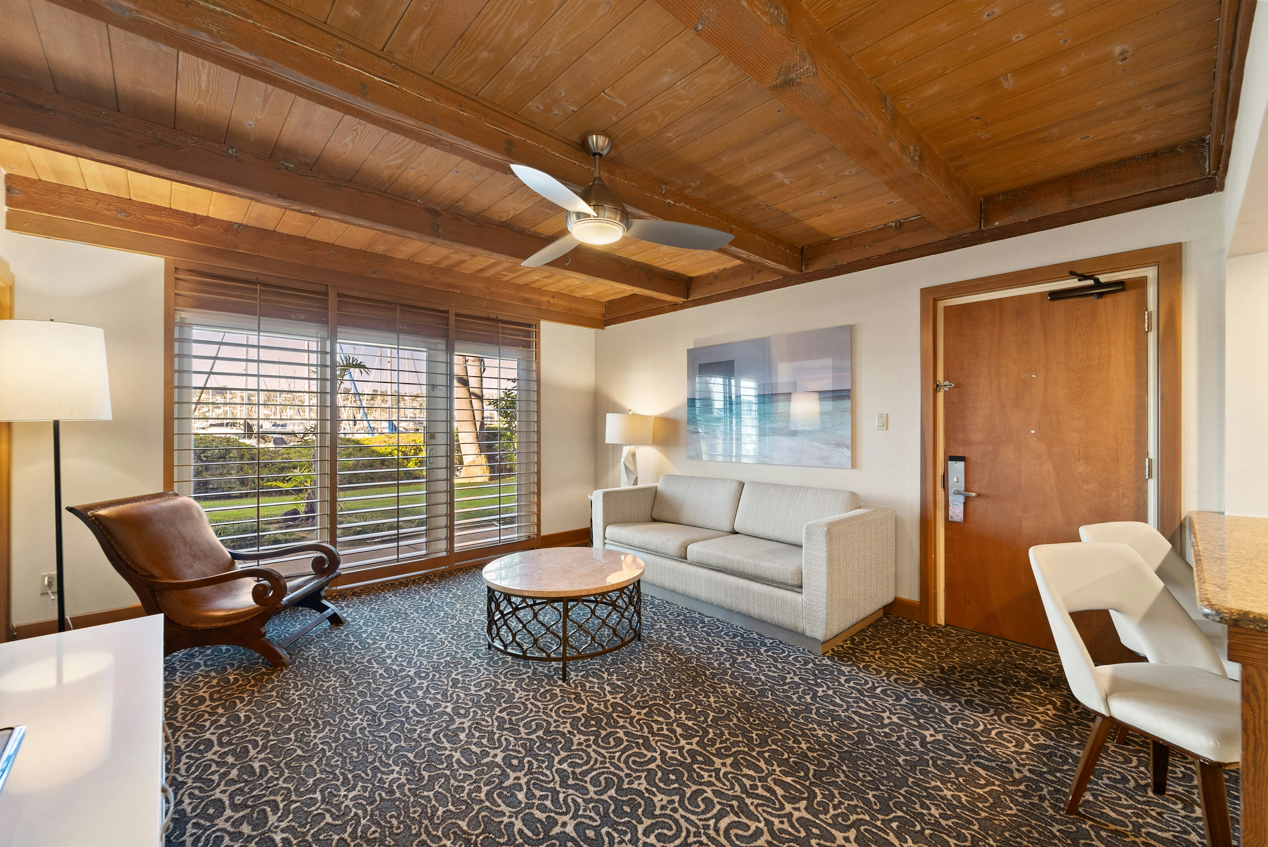 OVERSIZED MARINA VIEW ADA SUITE WITH ROLL-IN SHOWER
