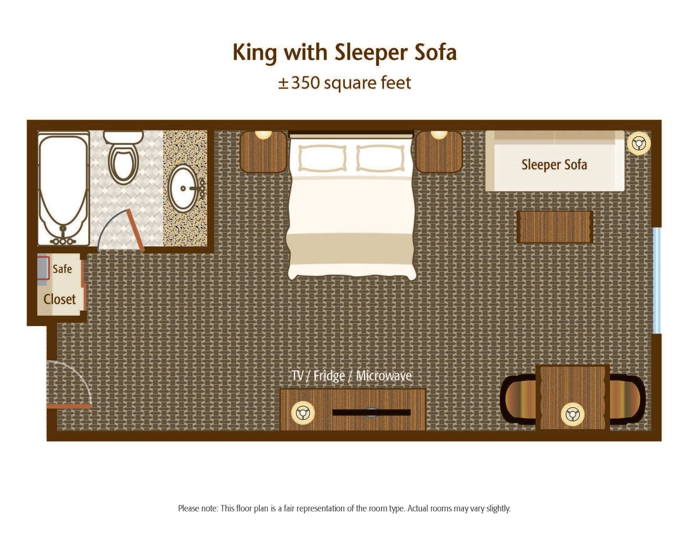 King Twin Sleeper Accessible