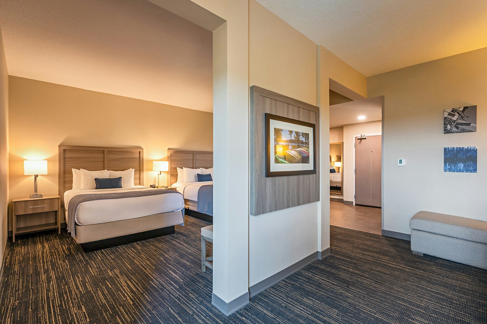 Double Queen Master Suite