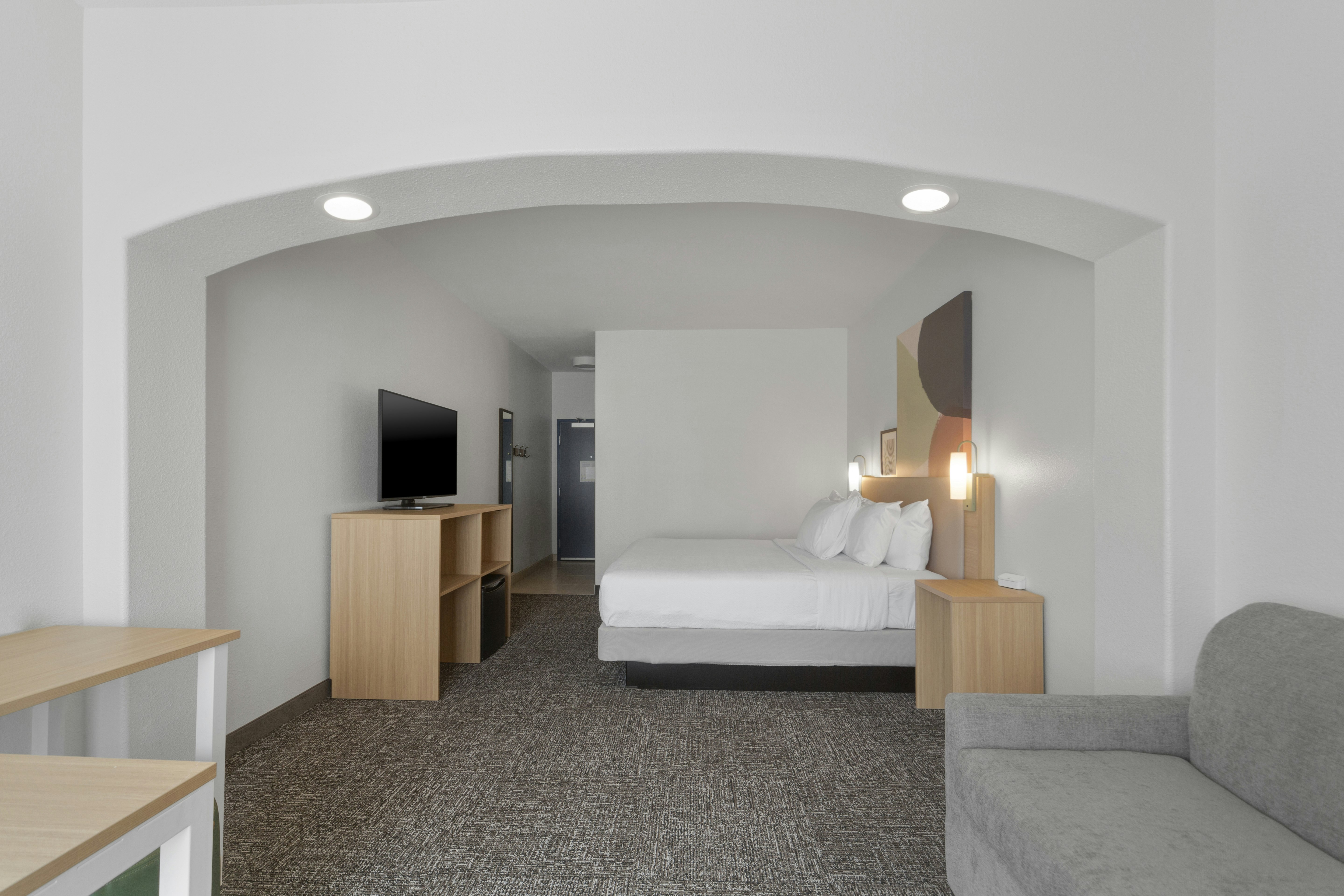 1 KING BED WITH SOFA