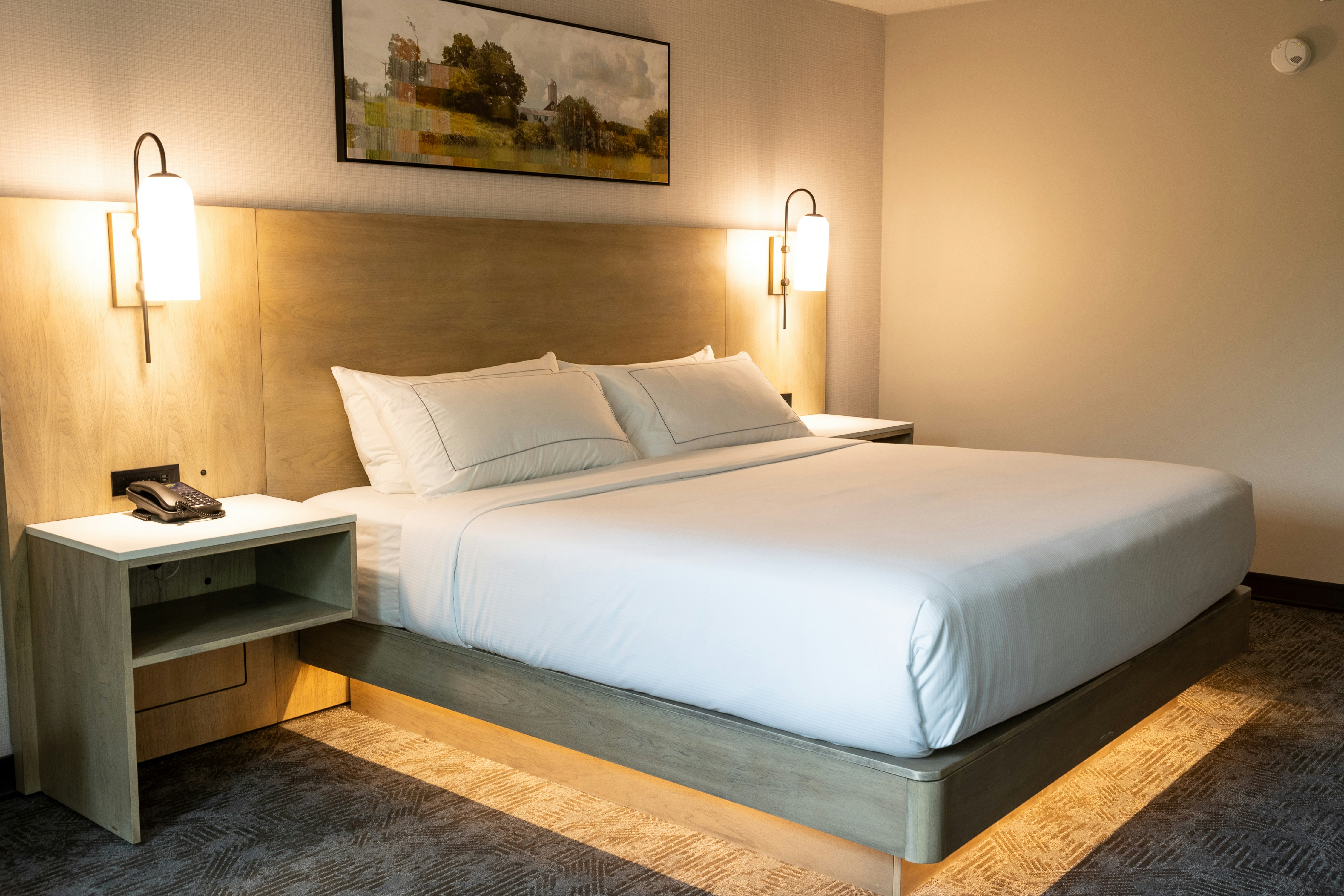 1 KING BED