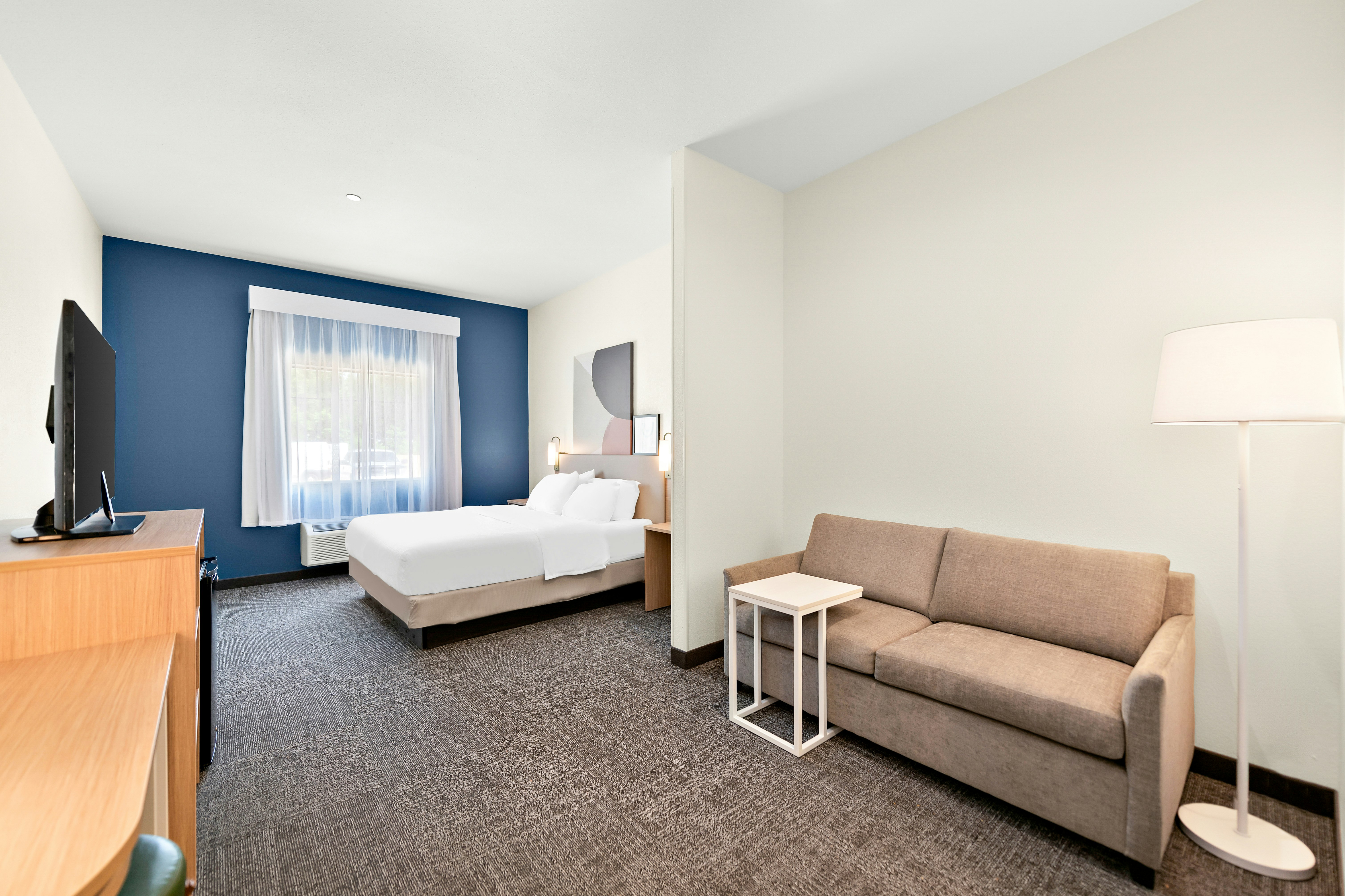1 KING BED WITH SOFABED