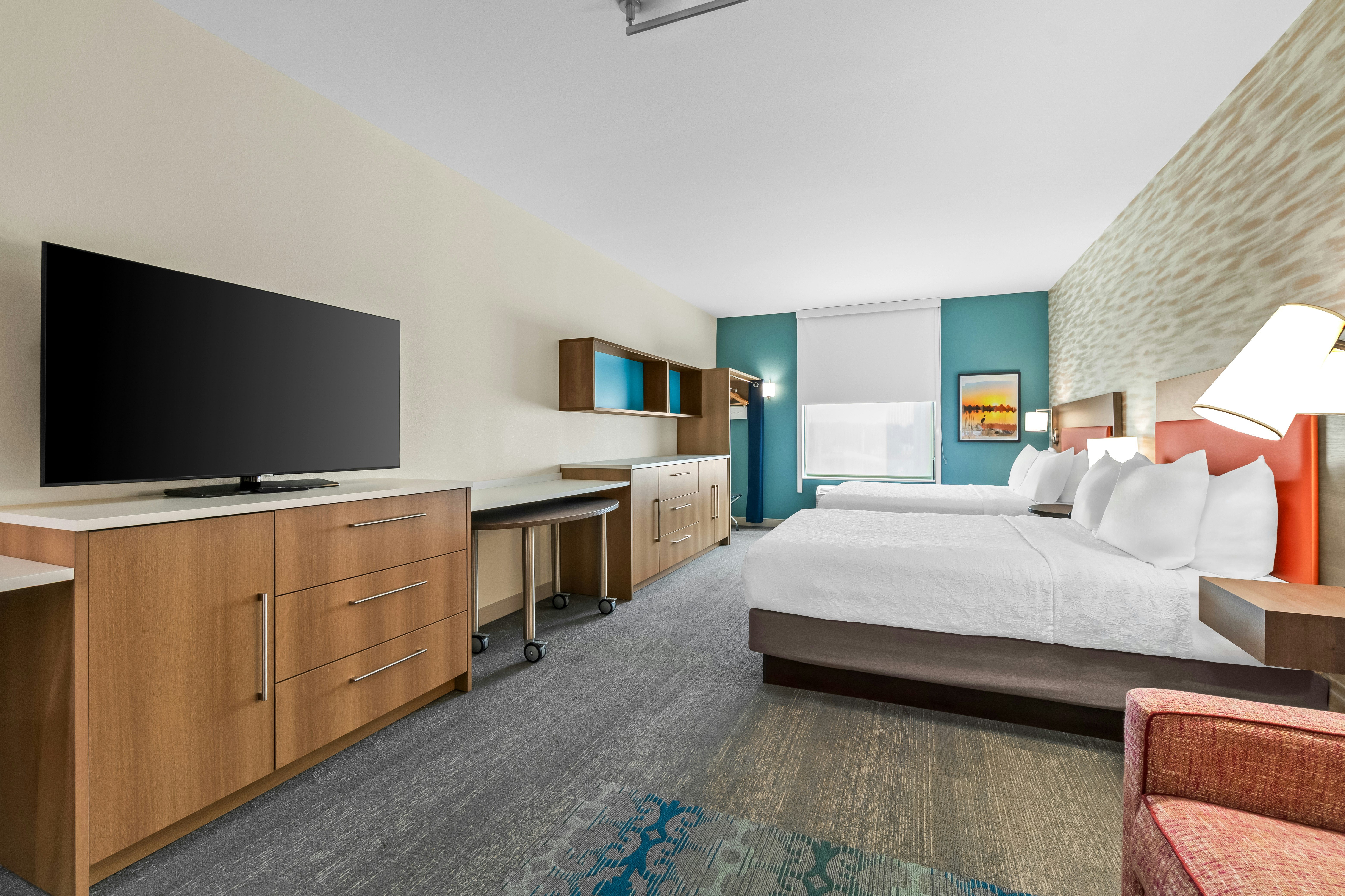 2 QUEEN BEDS STUDIO SUITE