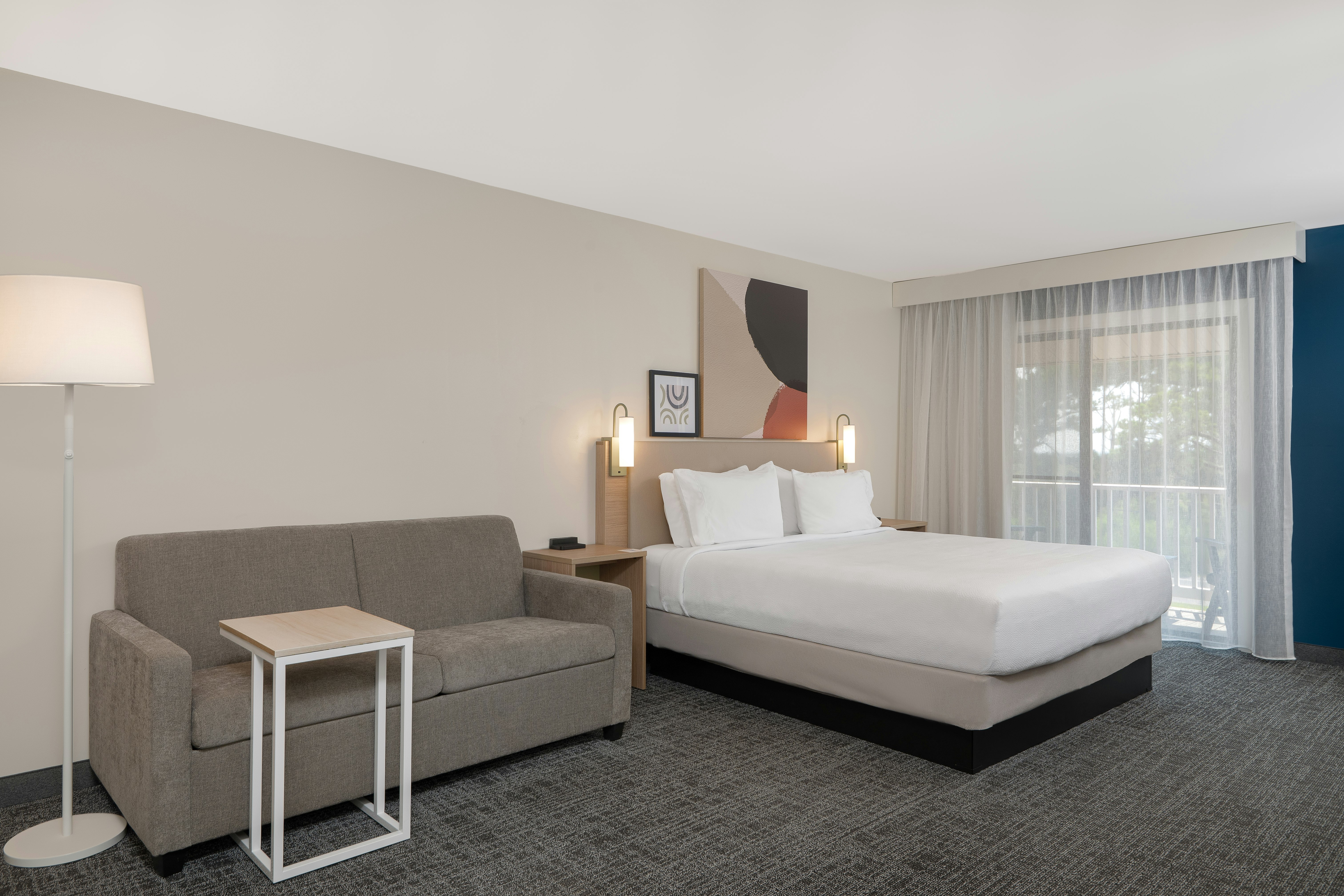 1 KING BED W SOFA SLEEPER
