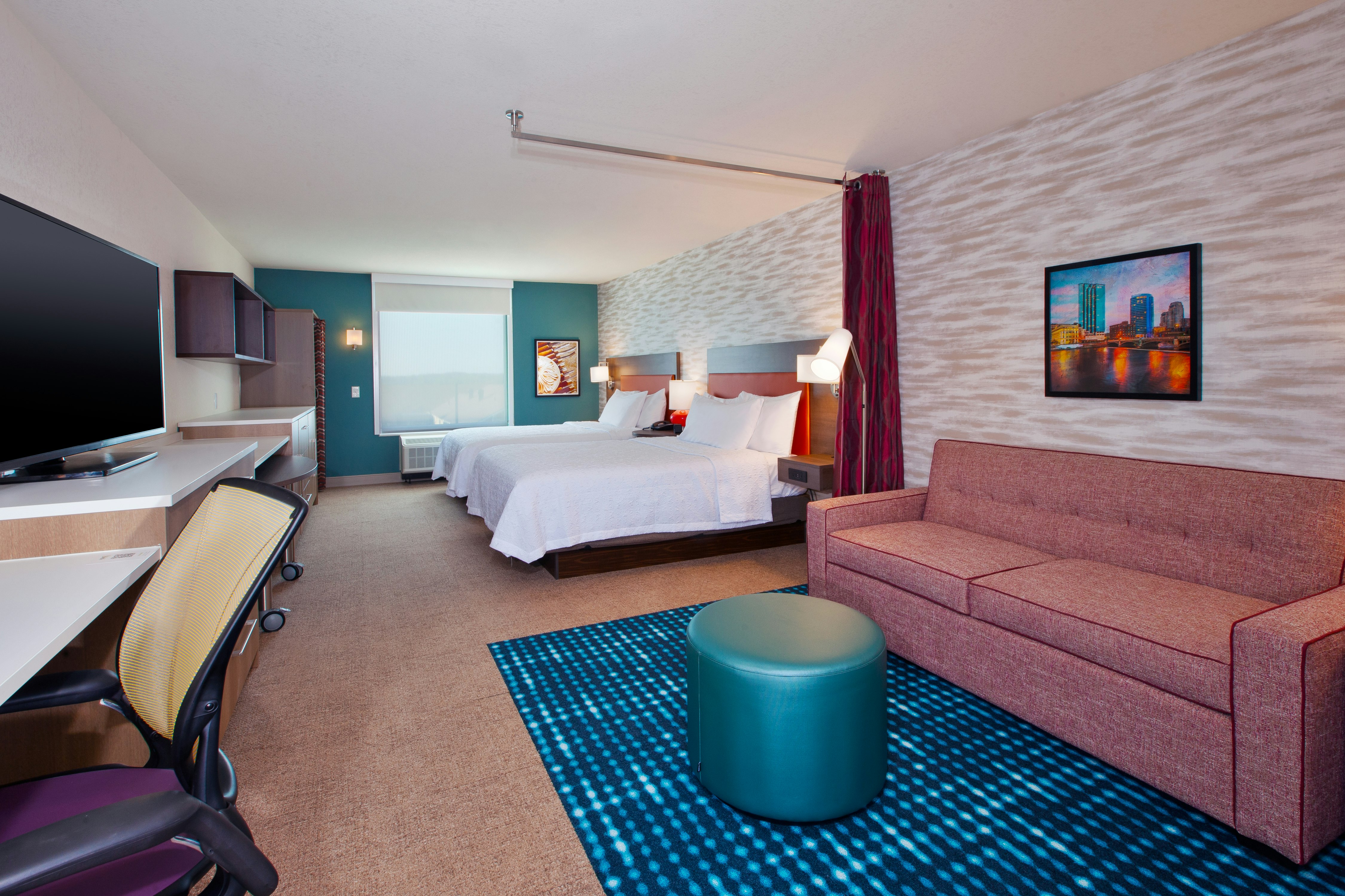 2 QUEEN BEDS STUDIO SUITE