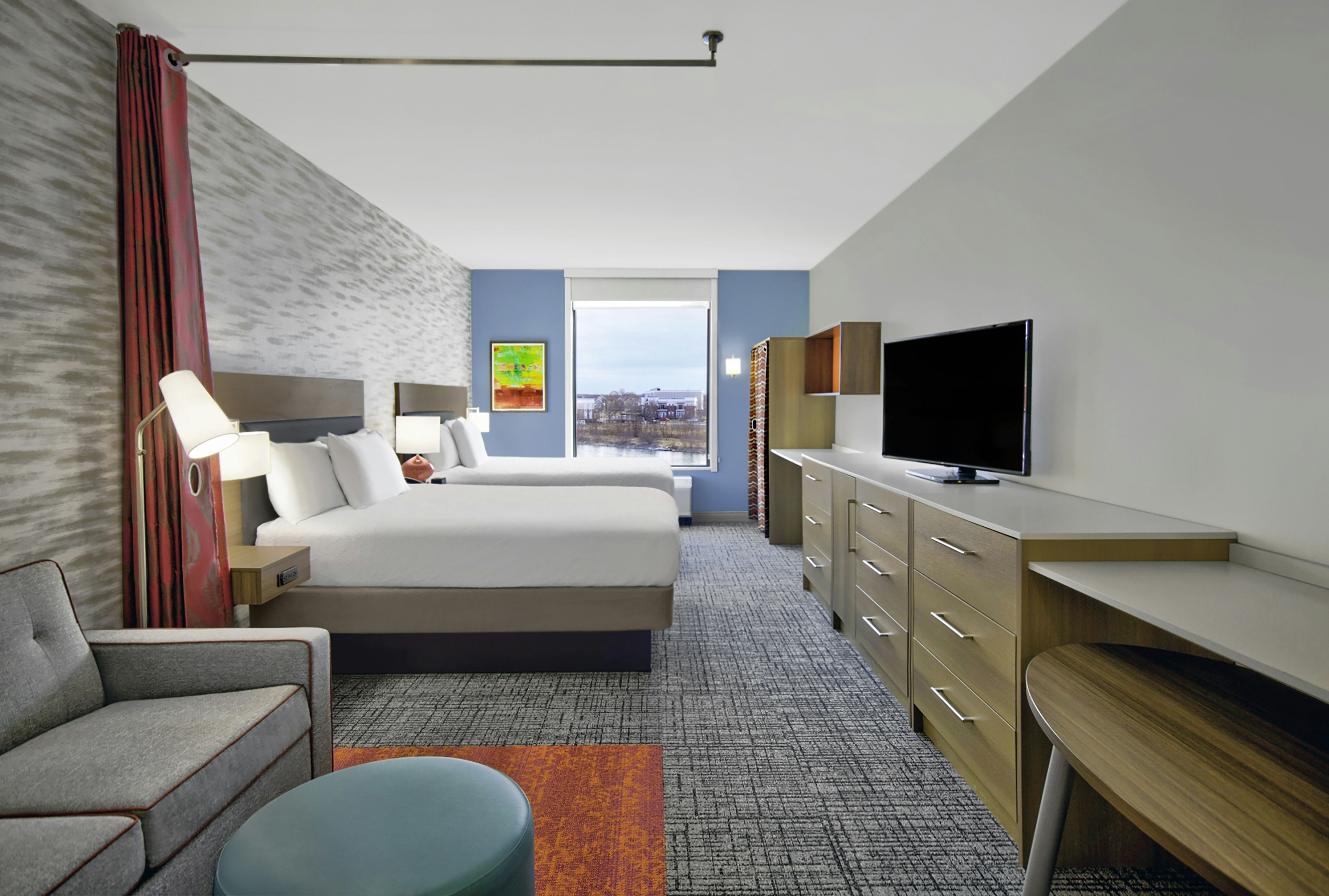 2 QN BEDS STUDIO