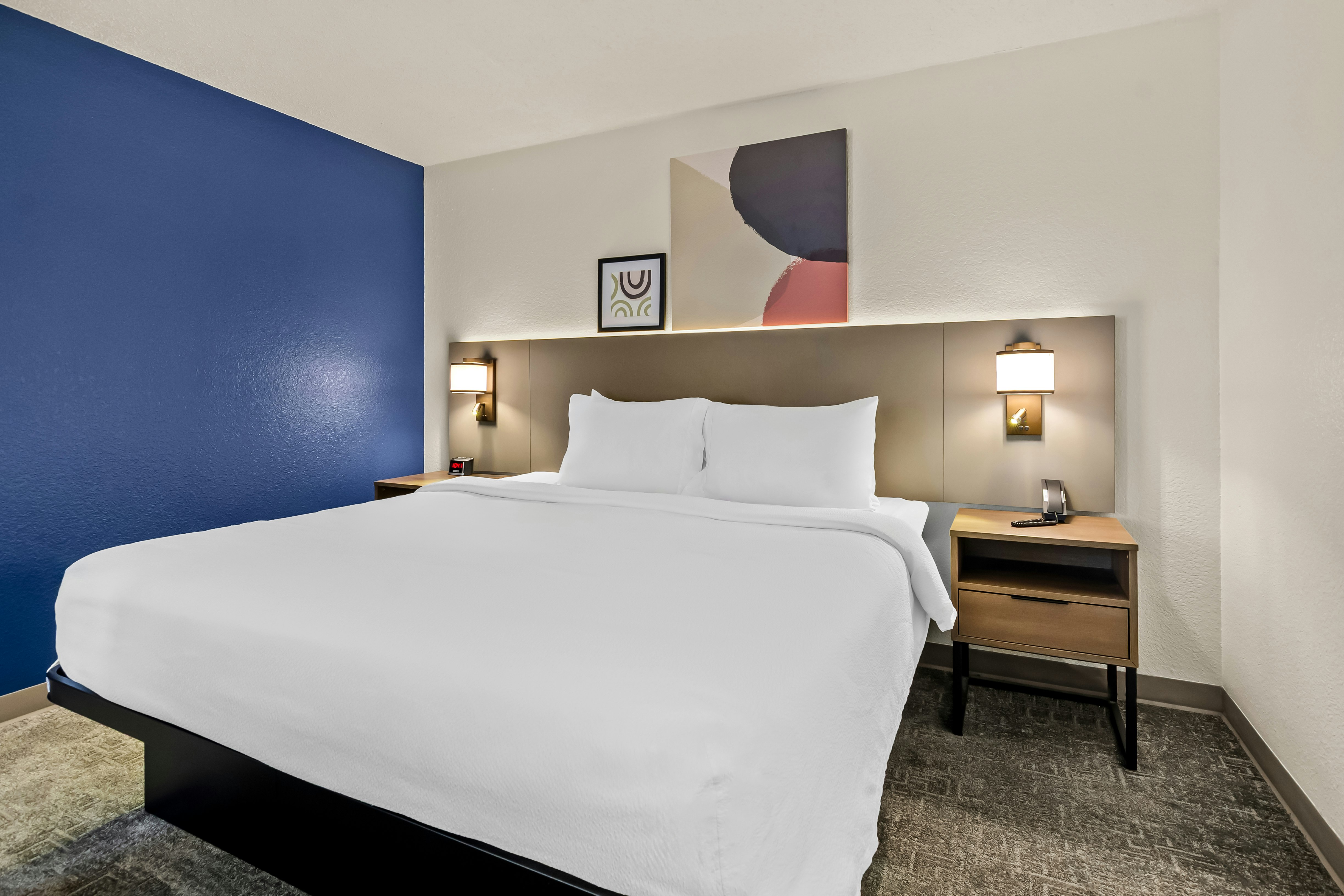 1 KING BED WITH SOFABED