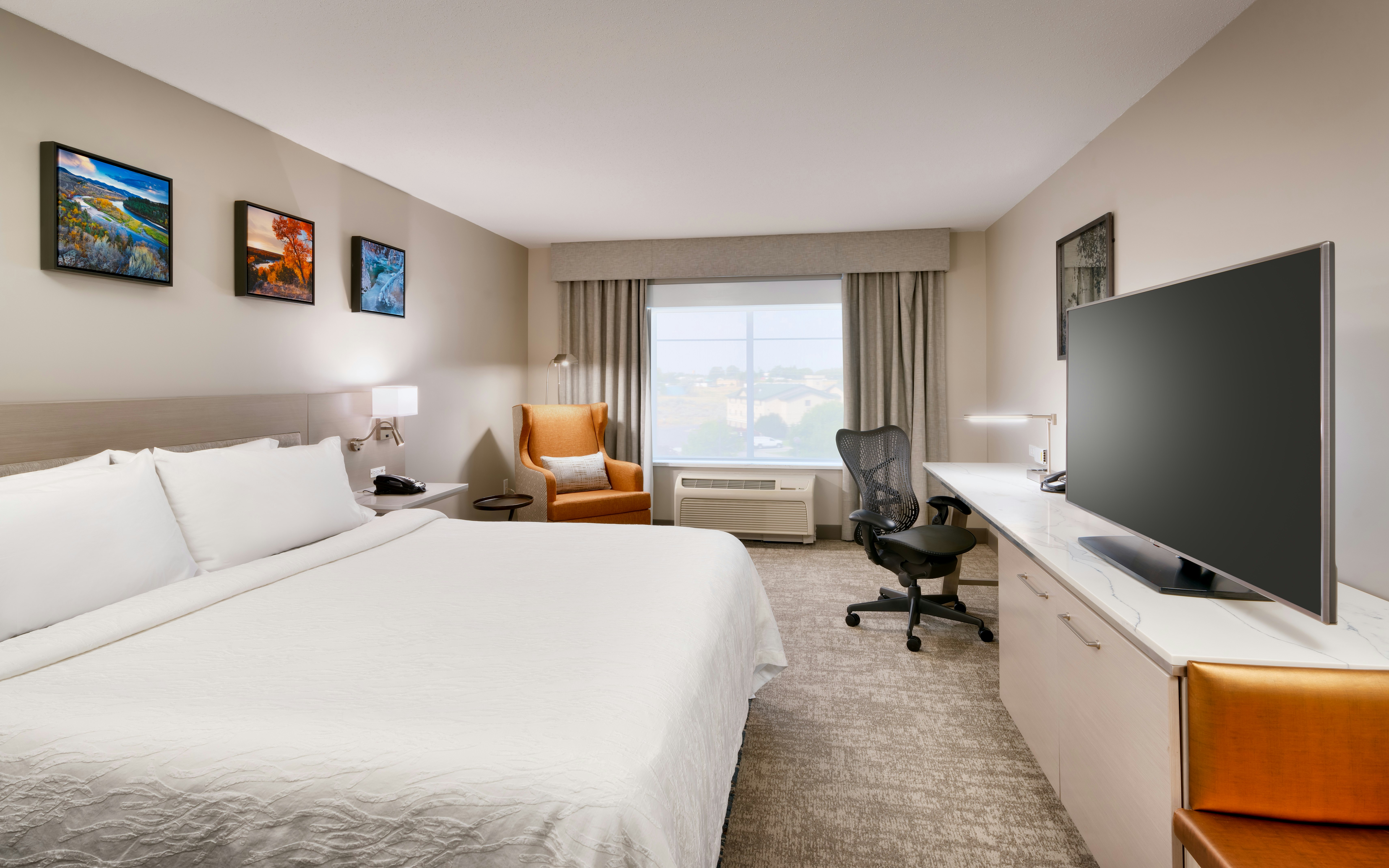 1 KING BED