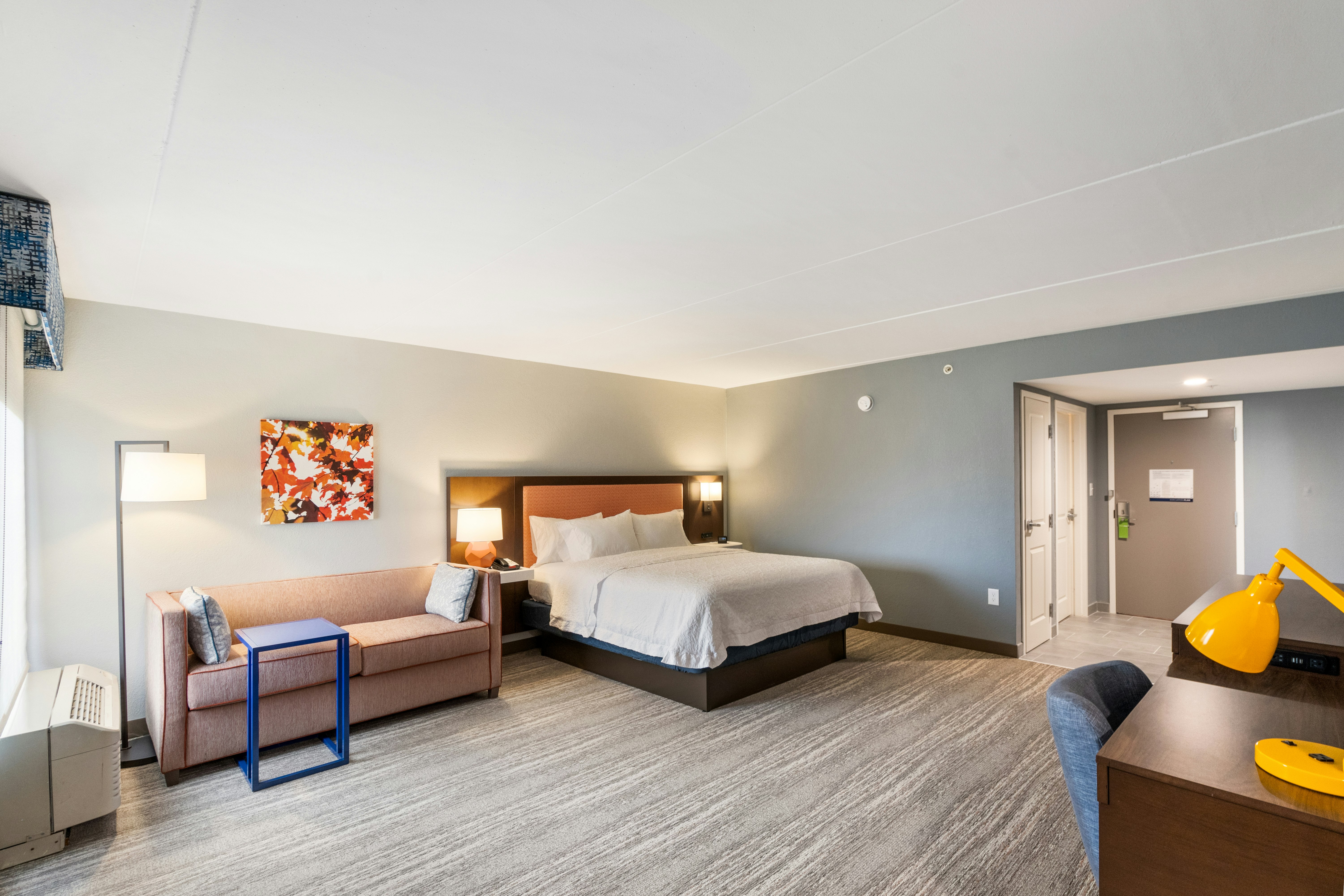 1 KING BED STUDY W/ SOFA