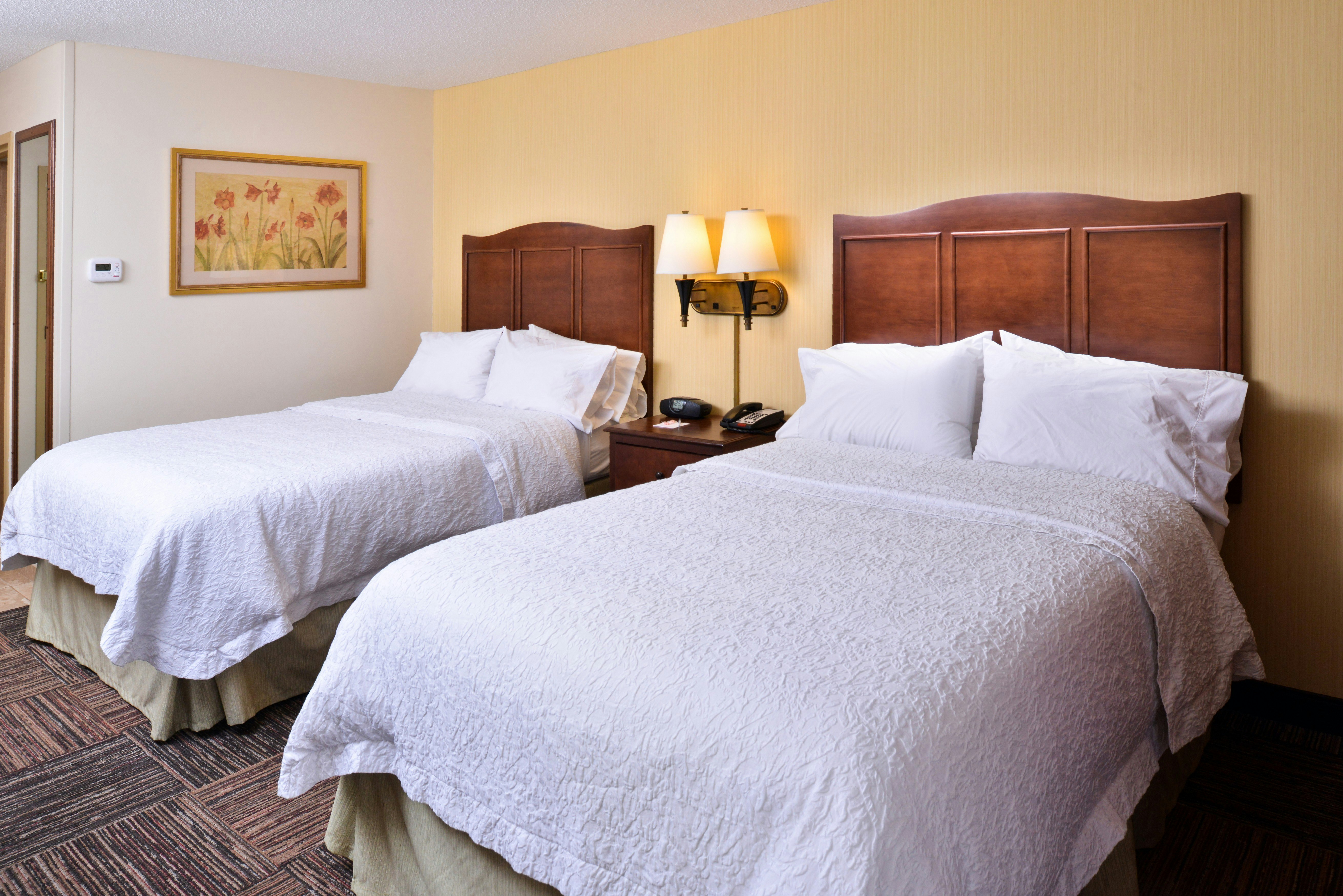 2 DOUBLE BEDS NONSMOKING