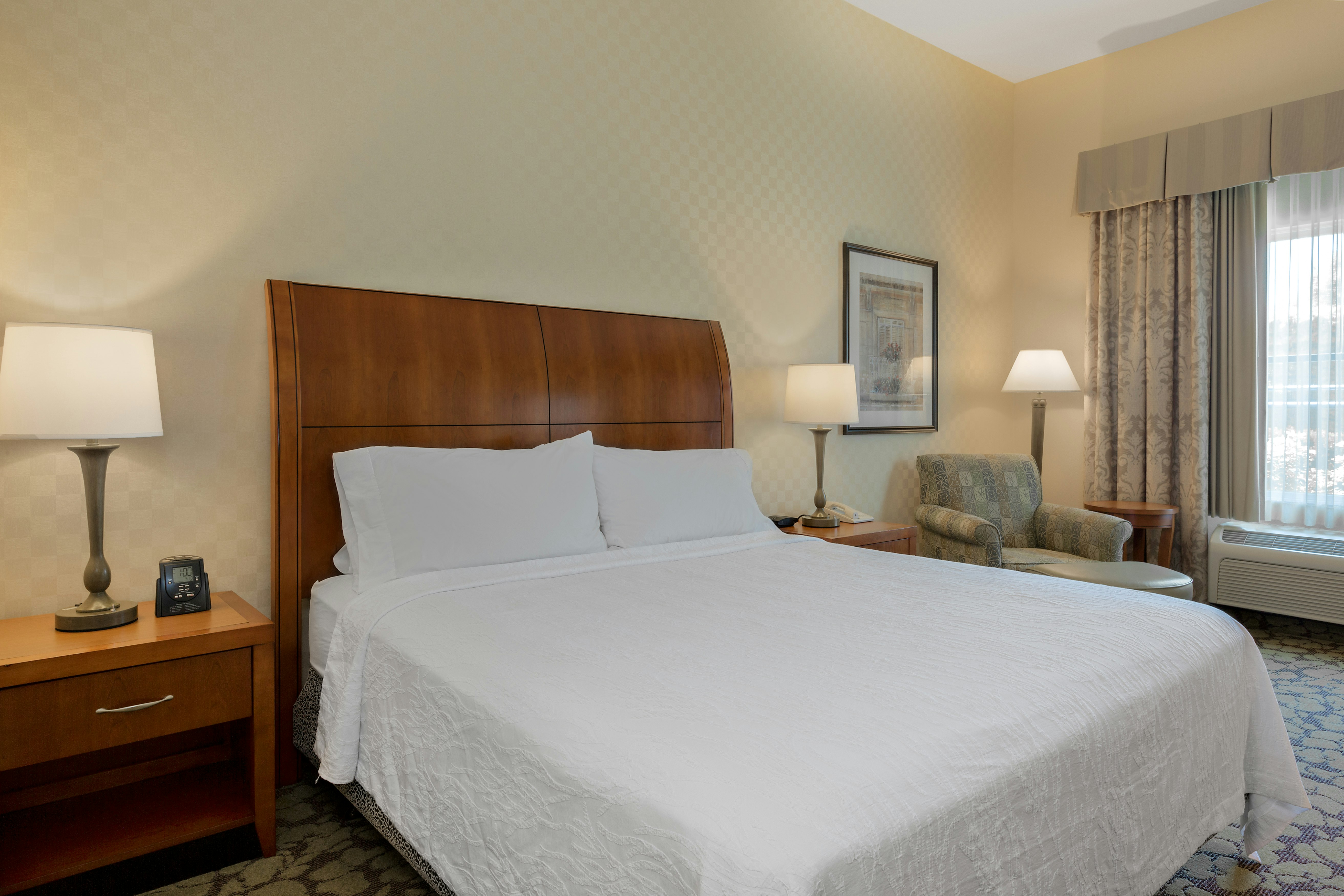 1 KING BED