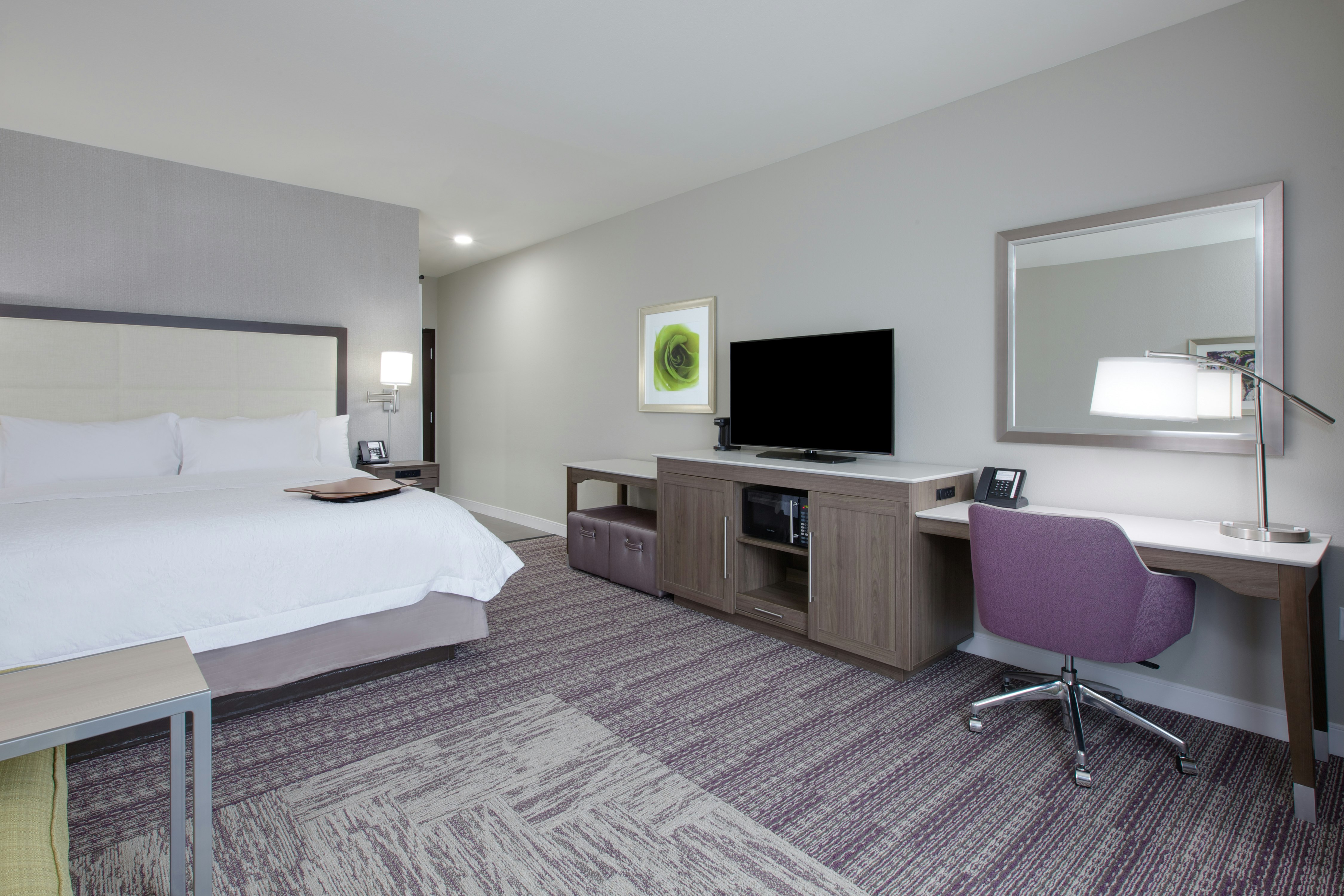 1 KING BED