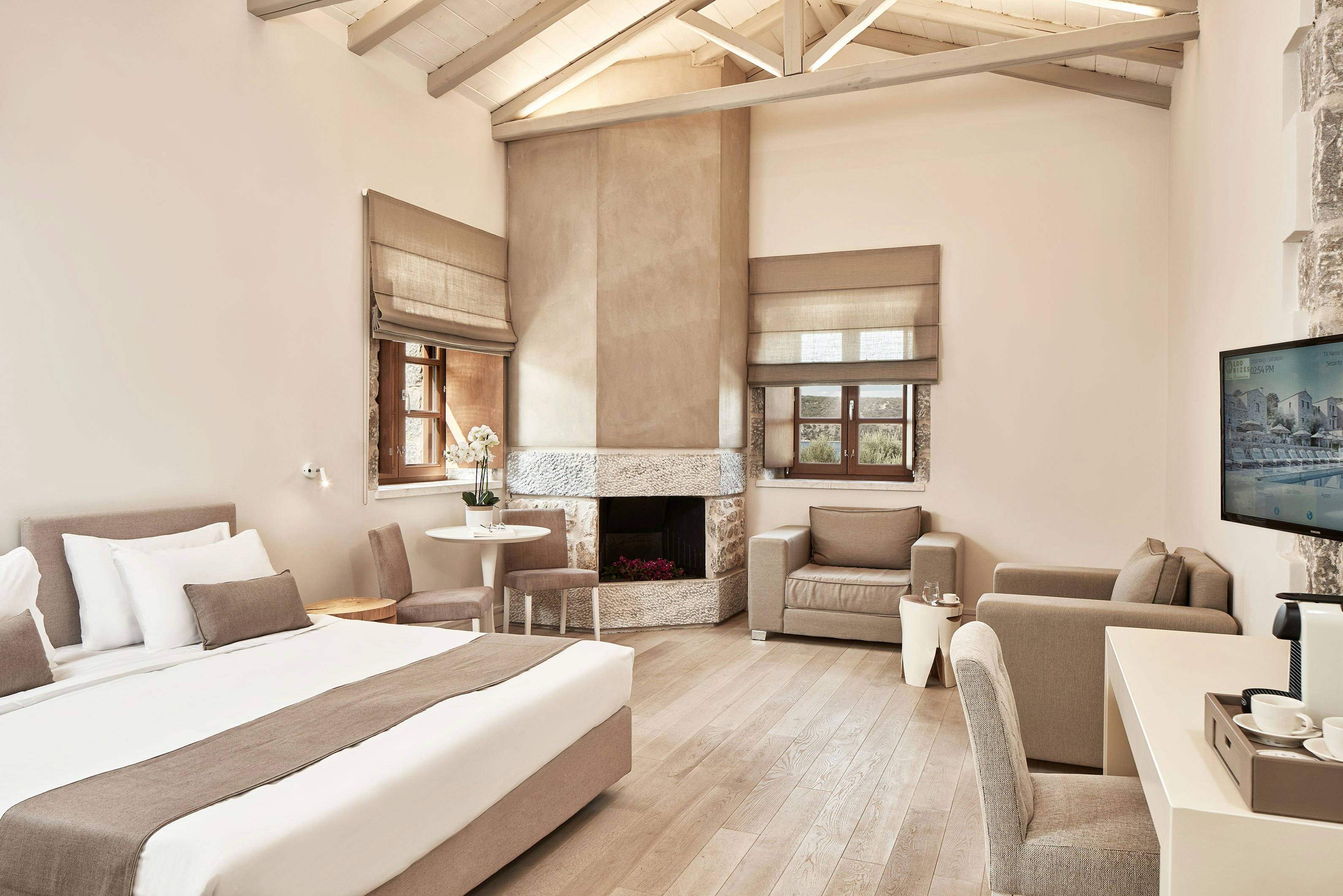 Deluxe Double Sea View Disabled Access - Bedroom