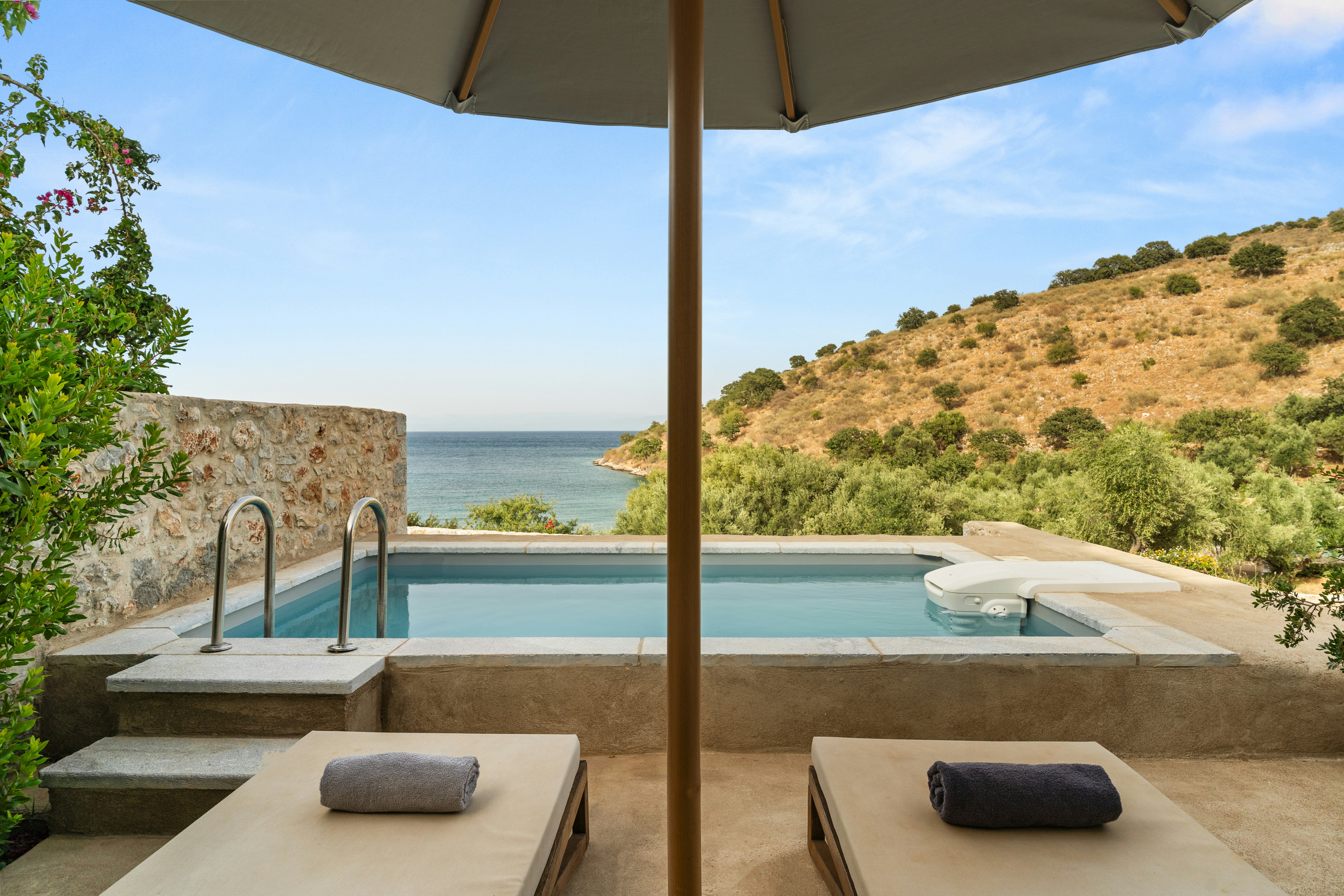 Private Pool Honeymoon Suite Sea View - Pool