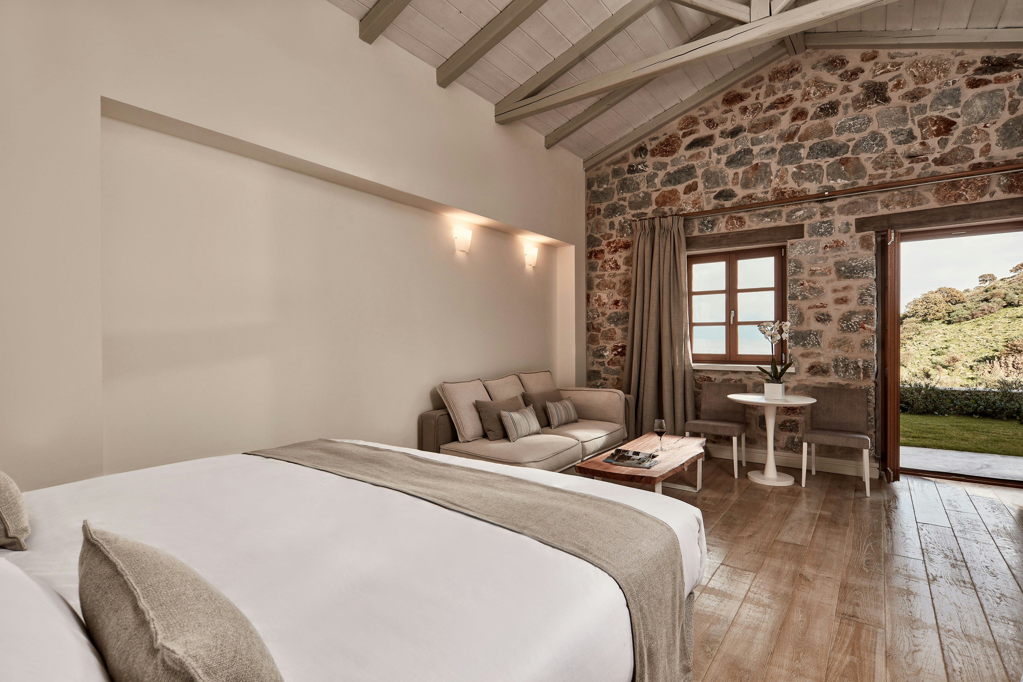 Private Pool Honeymoon Suite Sea View - Bedroom