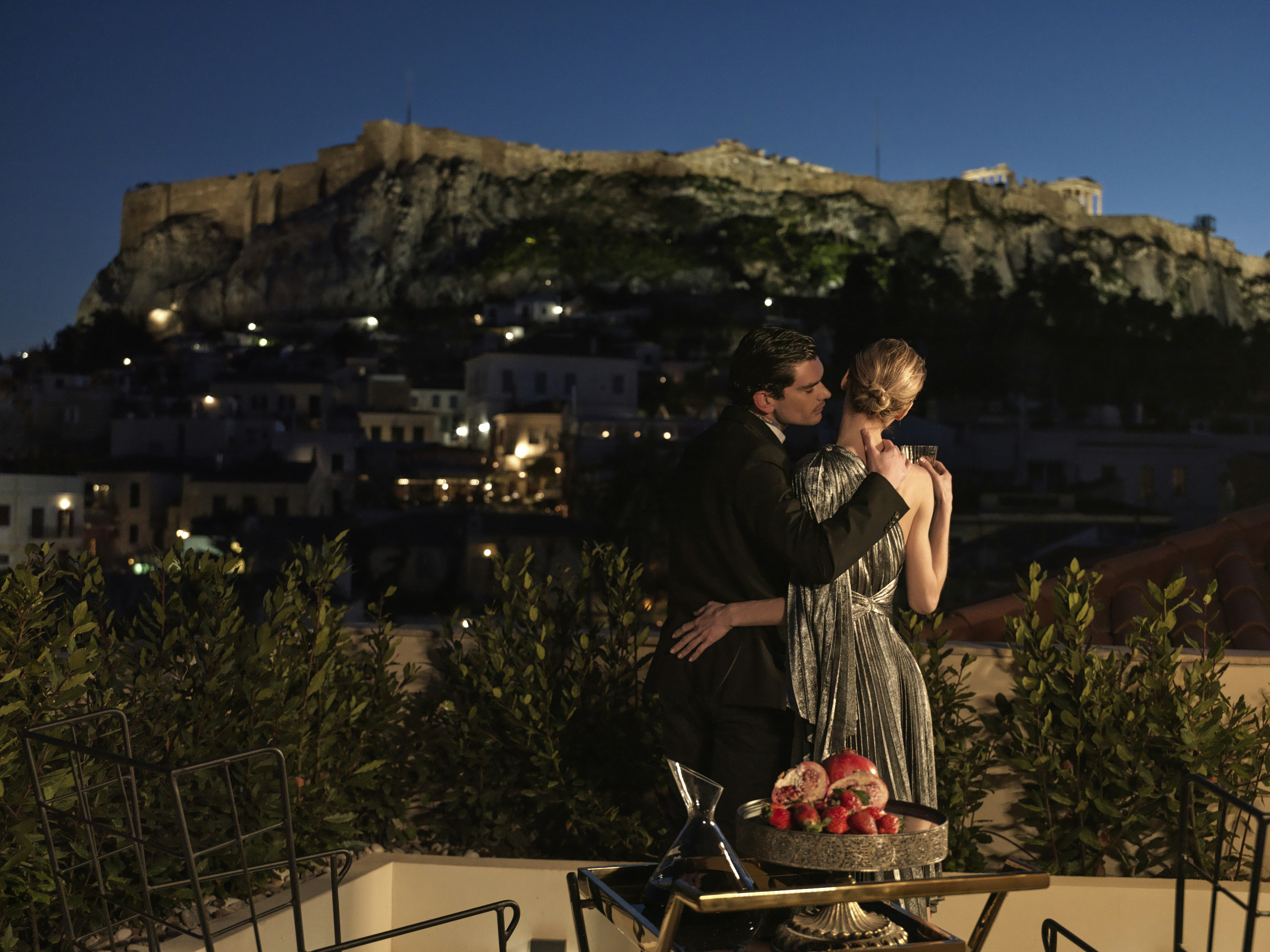 Iconic Suite - Terrace in Evening