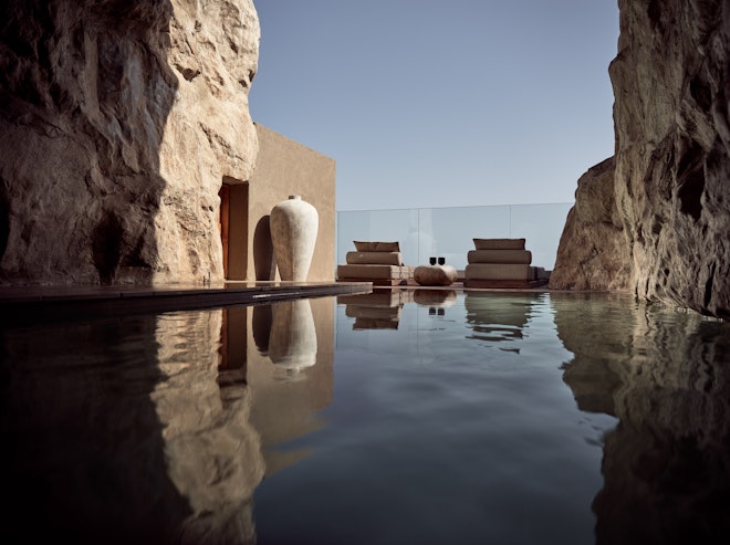 Cave Suite Sea View - Pool