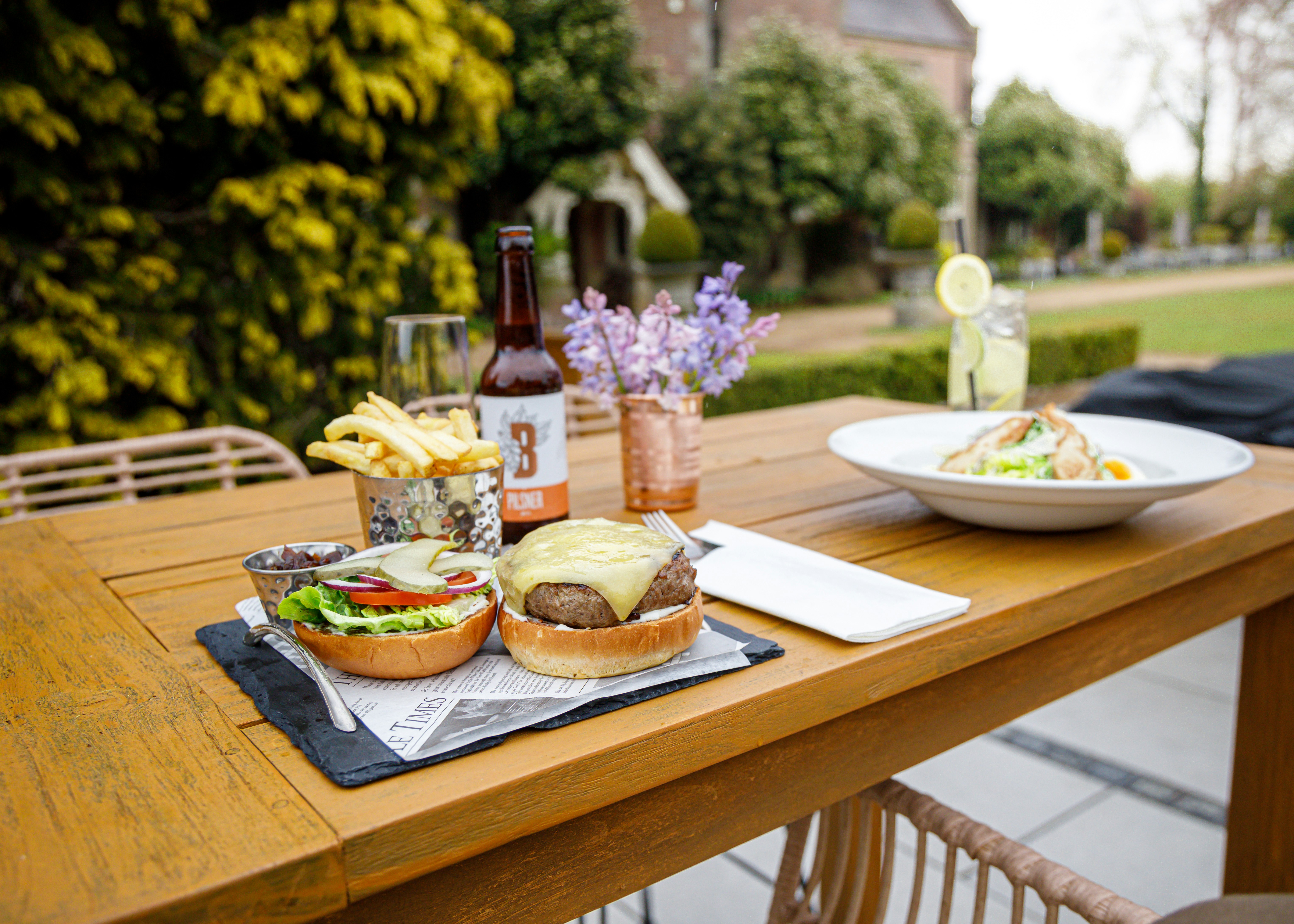 Al Fresco Lunch on the Terrace
