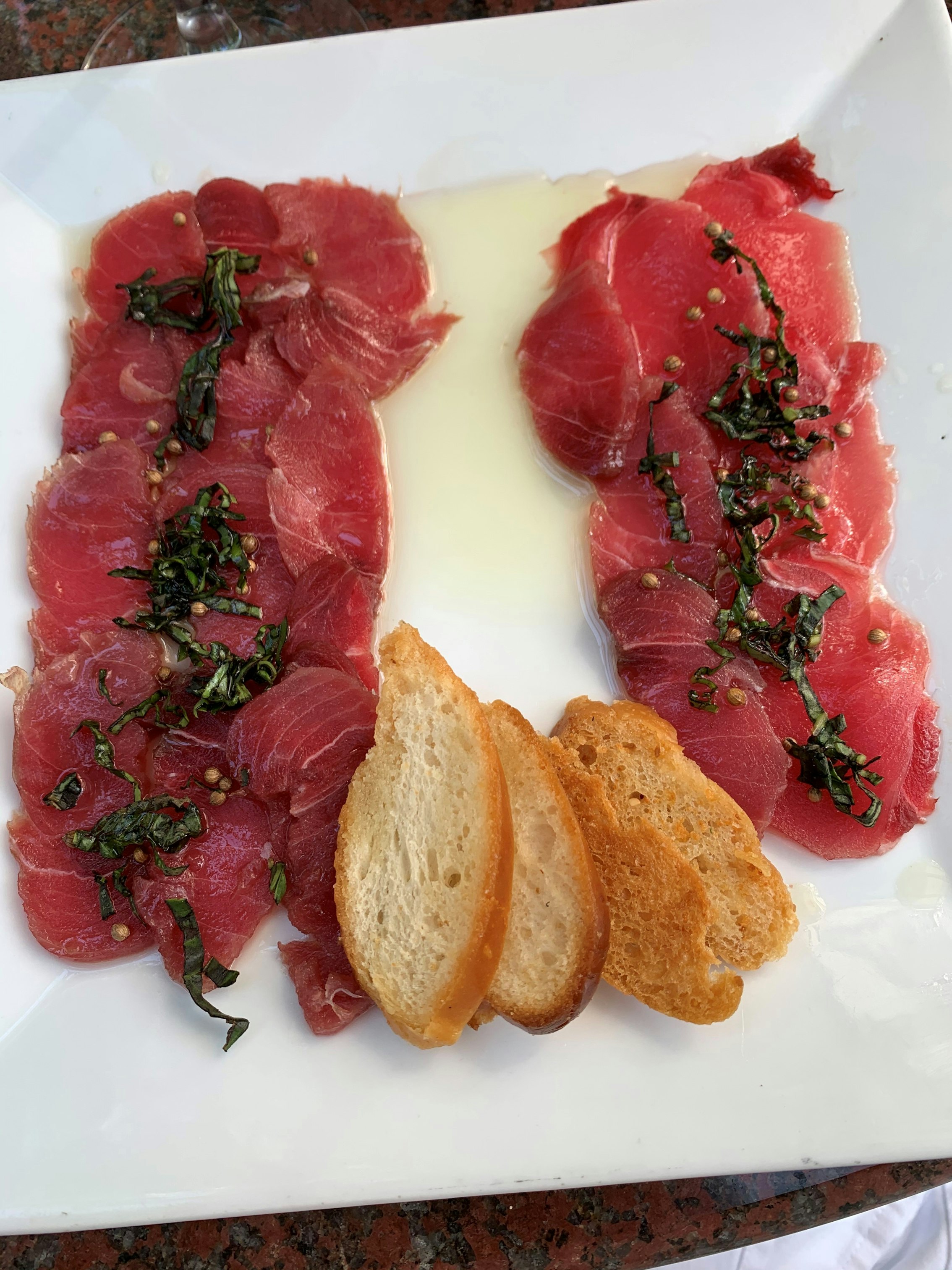 Tuna Carpaccio