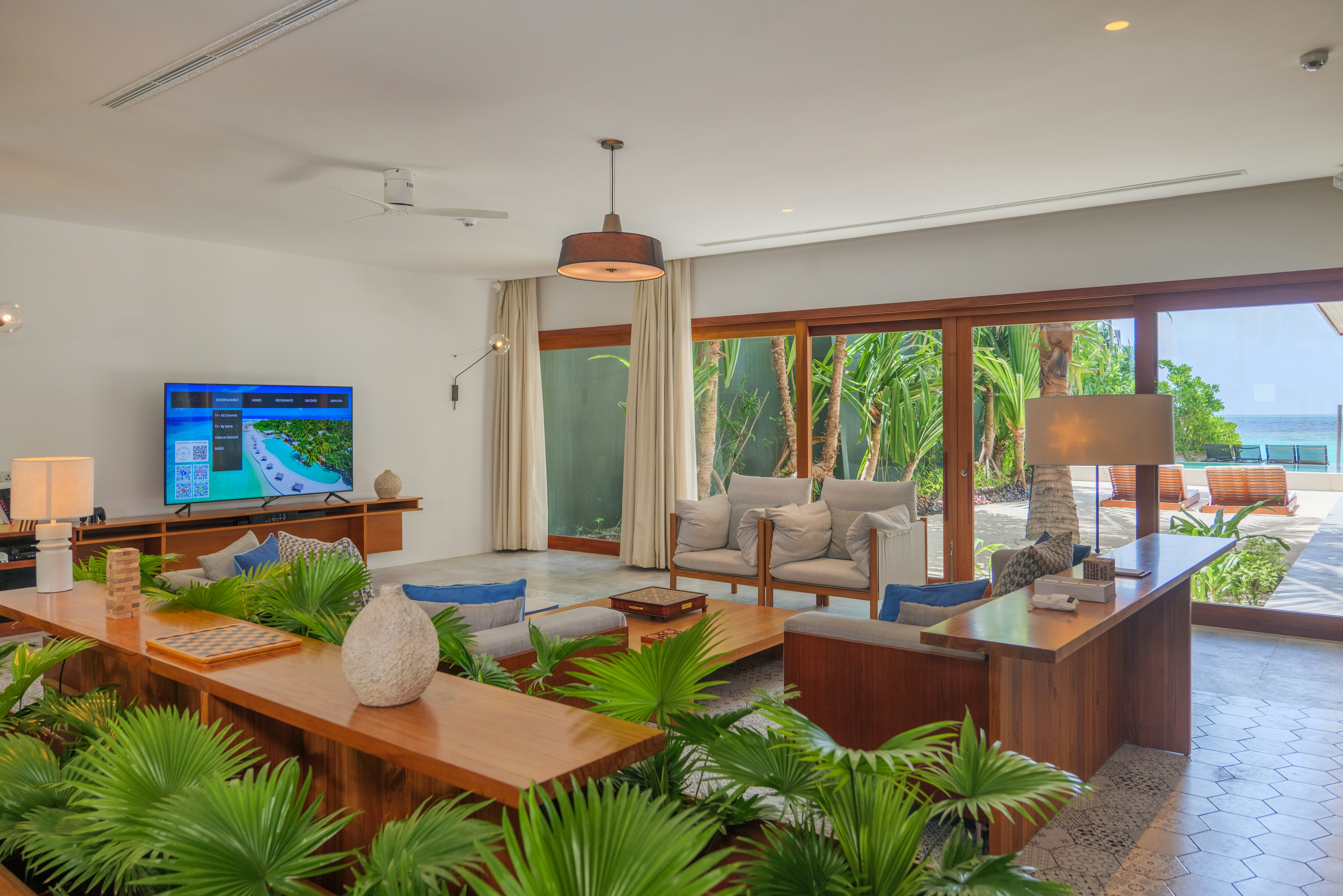 Four Bedroom Beach Residence - Living Area