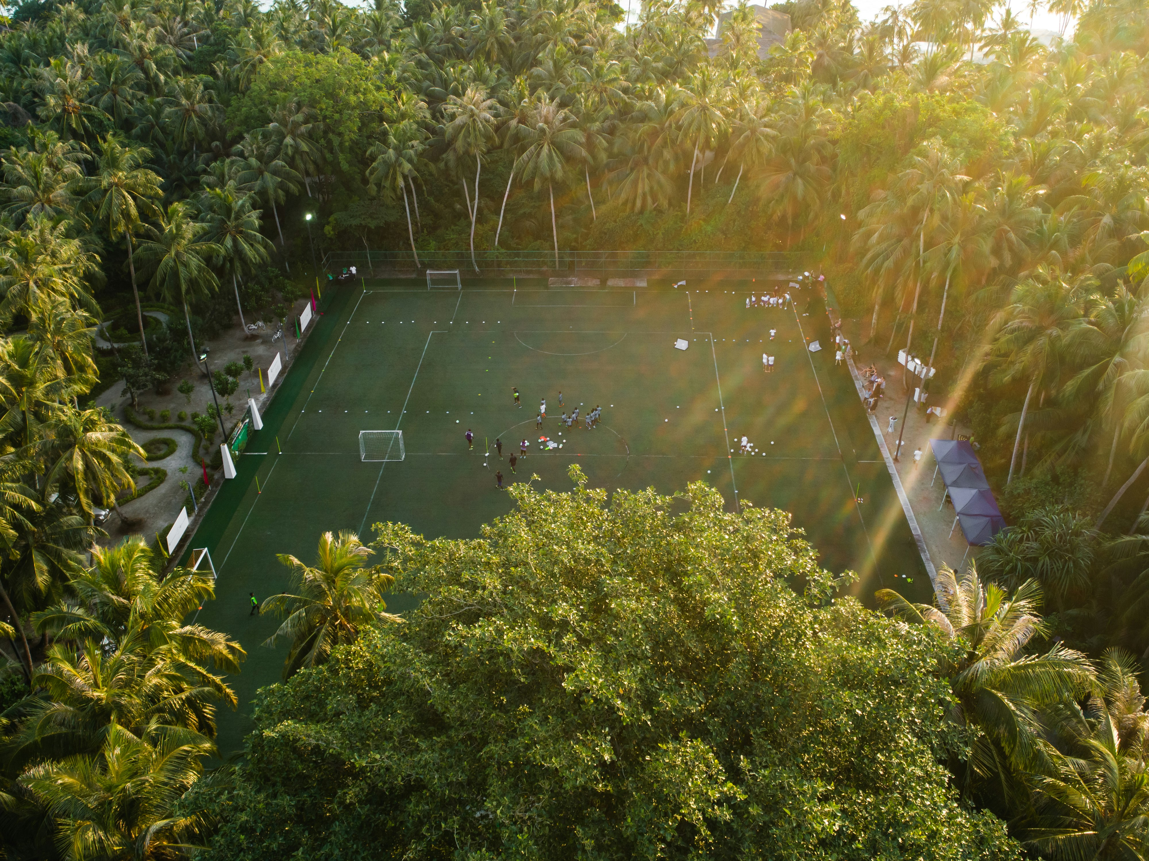 Football Ground Amilla