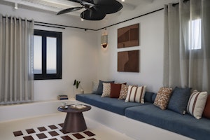 Essence & Minois Blu Suite - Living Area