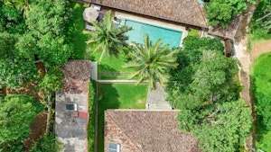 Aerial Pool View