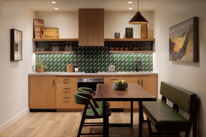 One Bedroom Suite - Vaulted - Kitchen