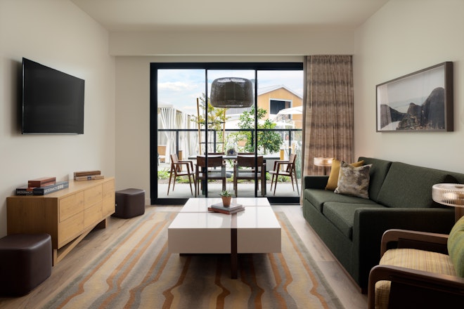 One Bedroom Suite - Living Area