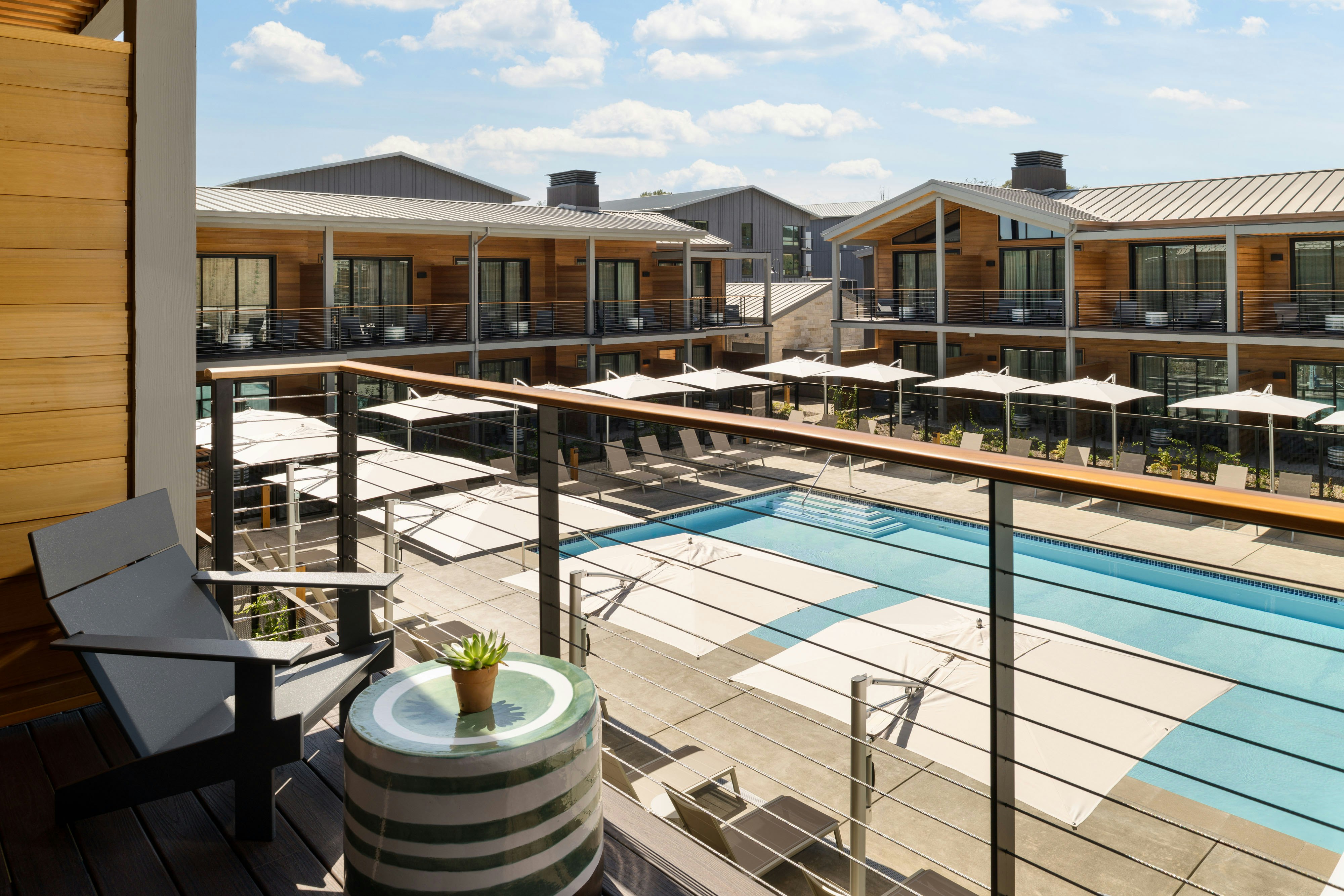 Deluxe King Vaulted - Terrace