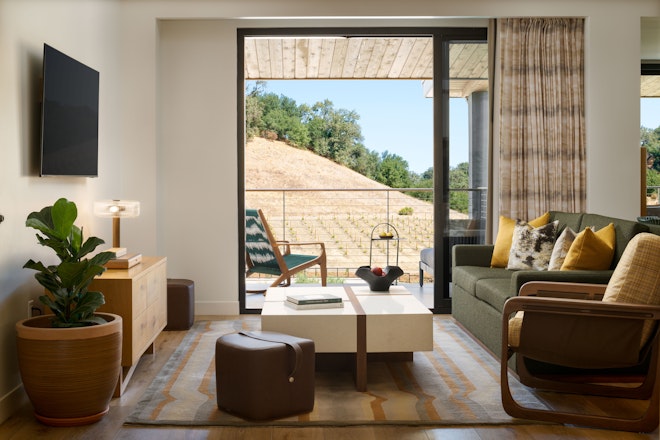 Appellation Suite One King Bed - Living Area