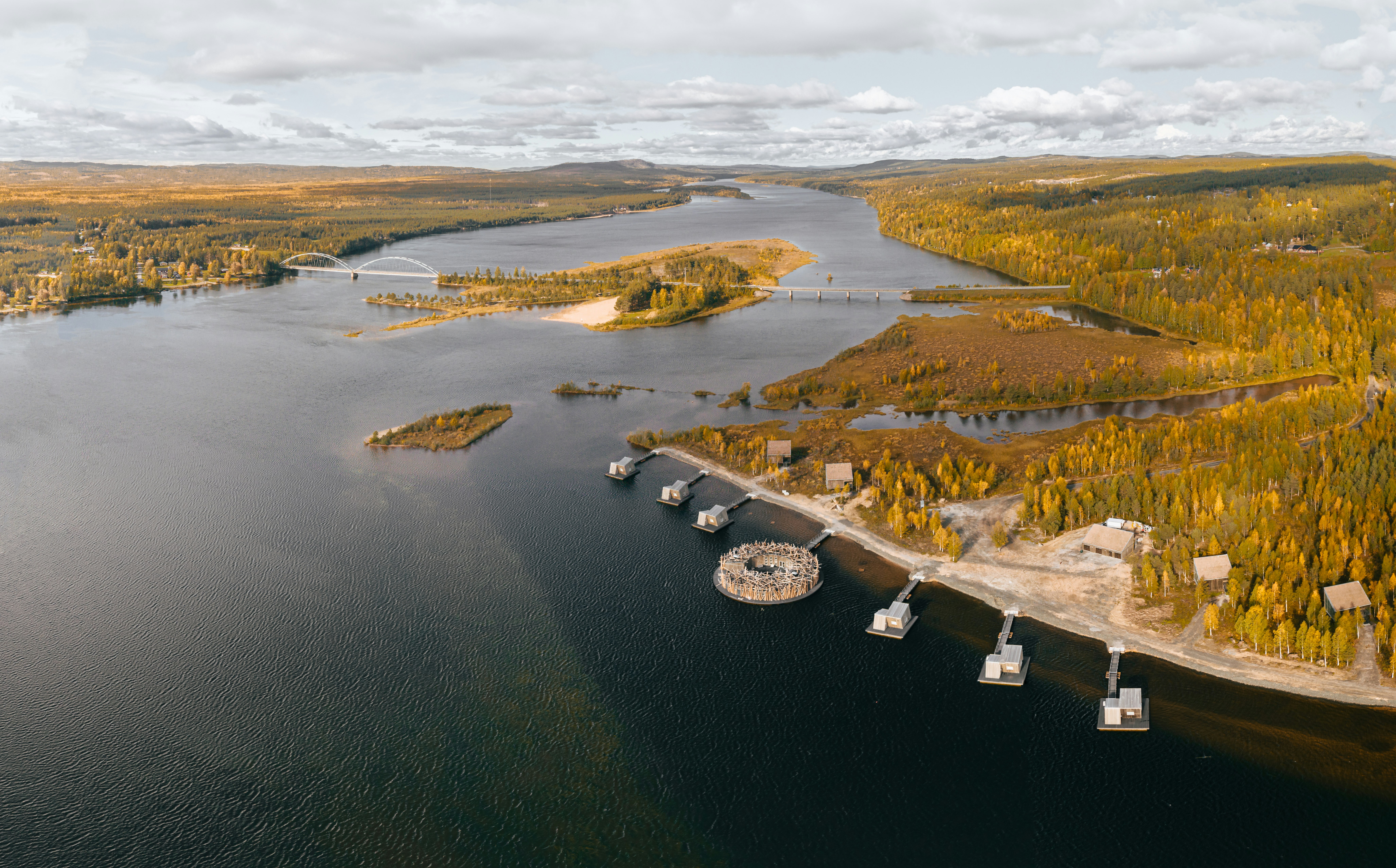 Arctic Bath and Lule River