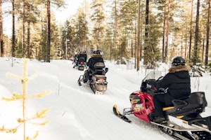 Explore by Snowmobile