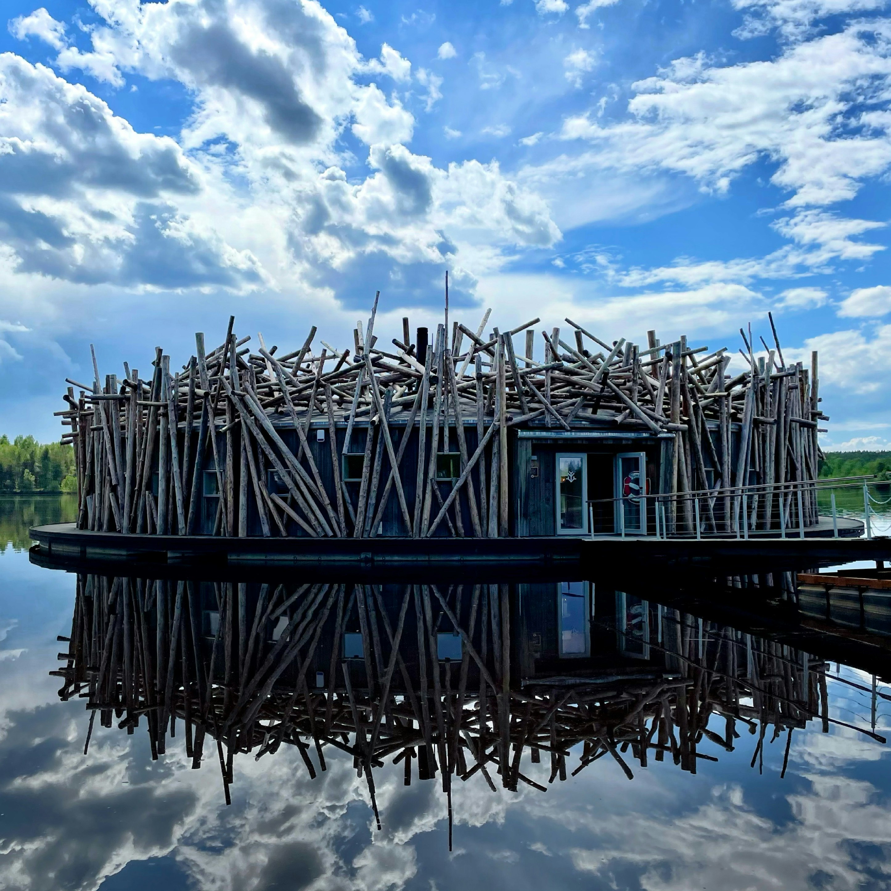 Floating  on Lule_ River