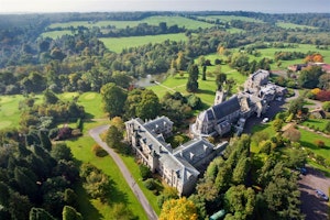 Aerial View of Ashdown Park Hotel