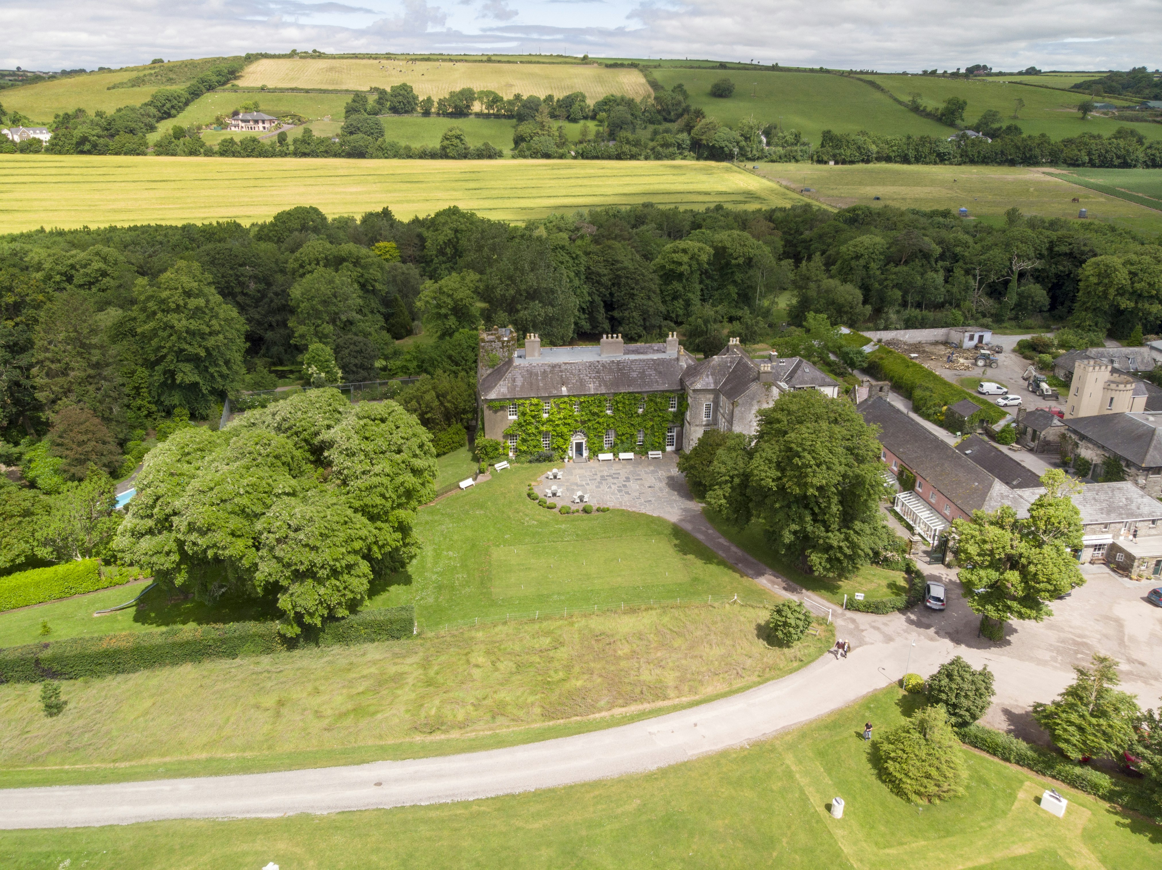 Ballymaloe House - Aerial View