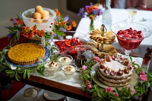 Summer Dessert Trolley
