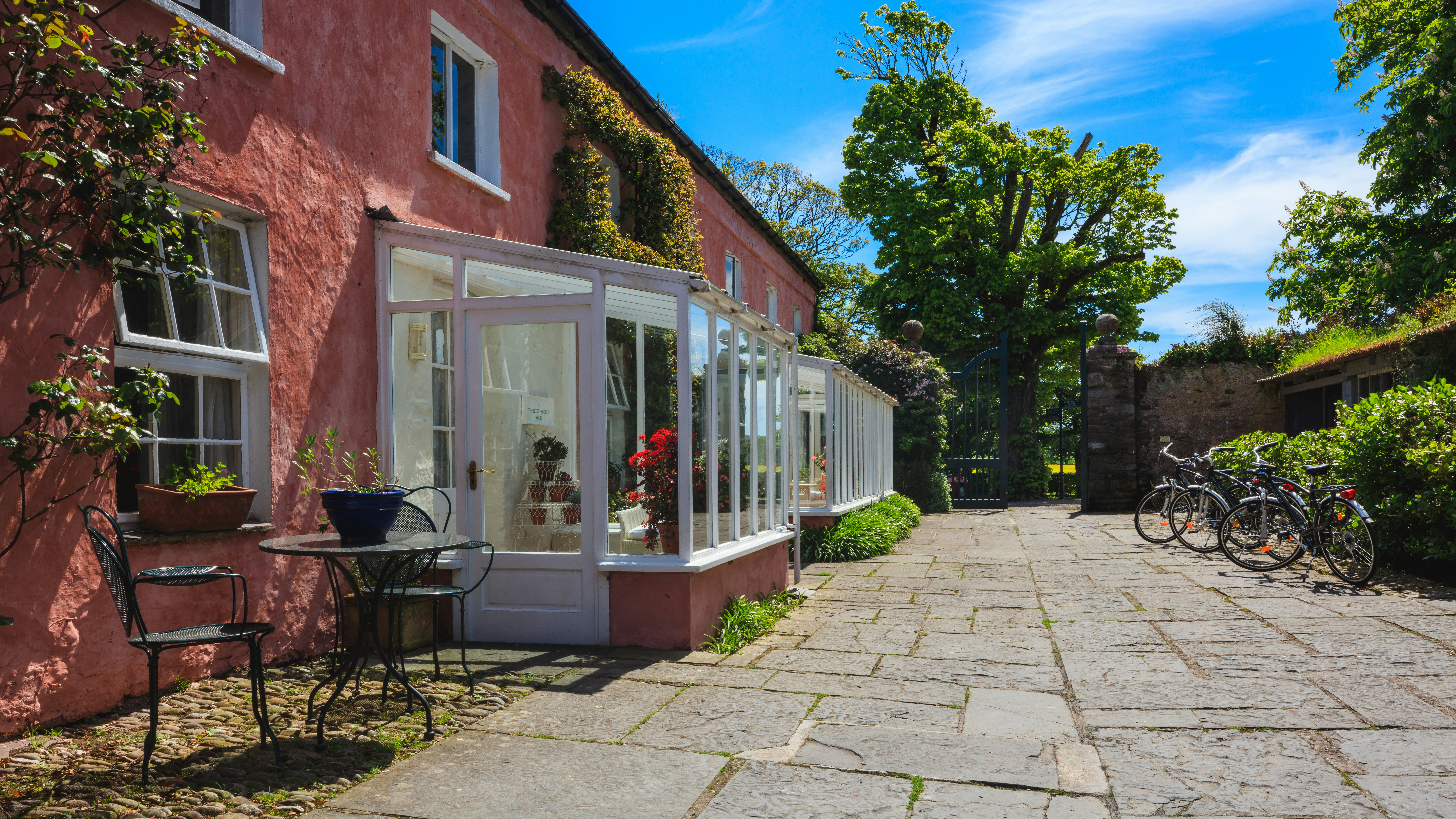 Ballymaloe Bikes in the Courtyard