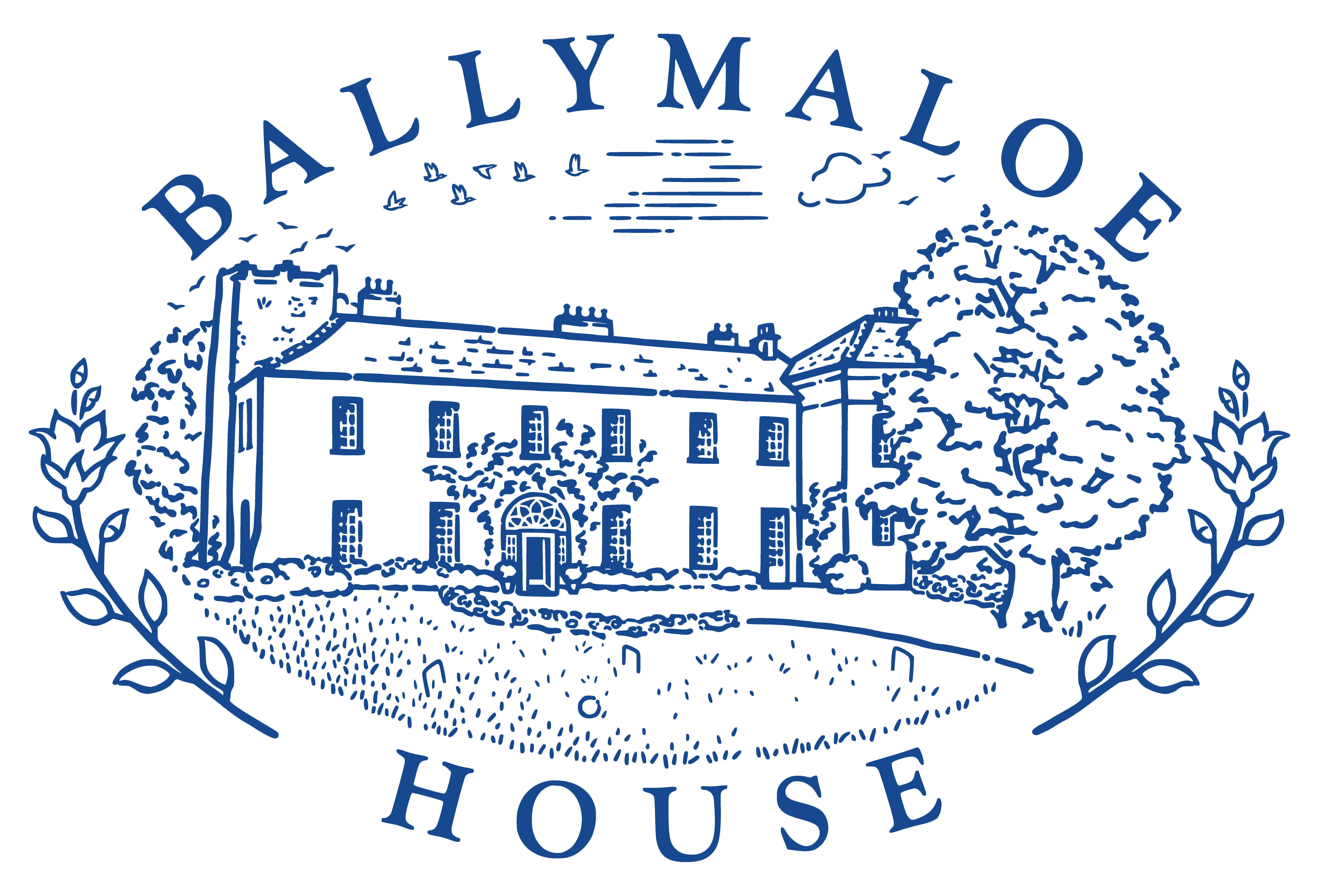 Ballymaloe House Logo Blue
