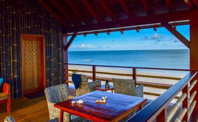 Beachfront Living Area