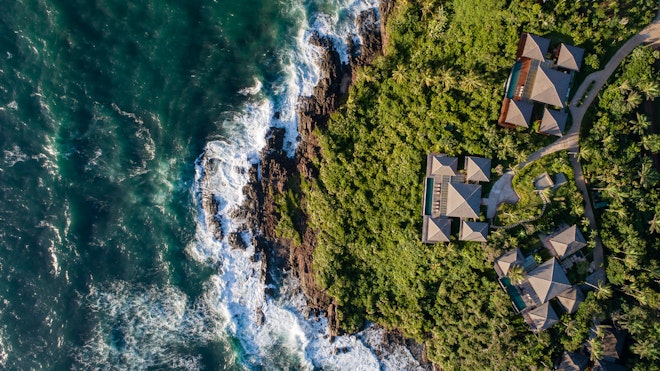 Villa 14 Aerial view