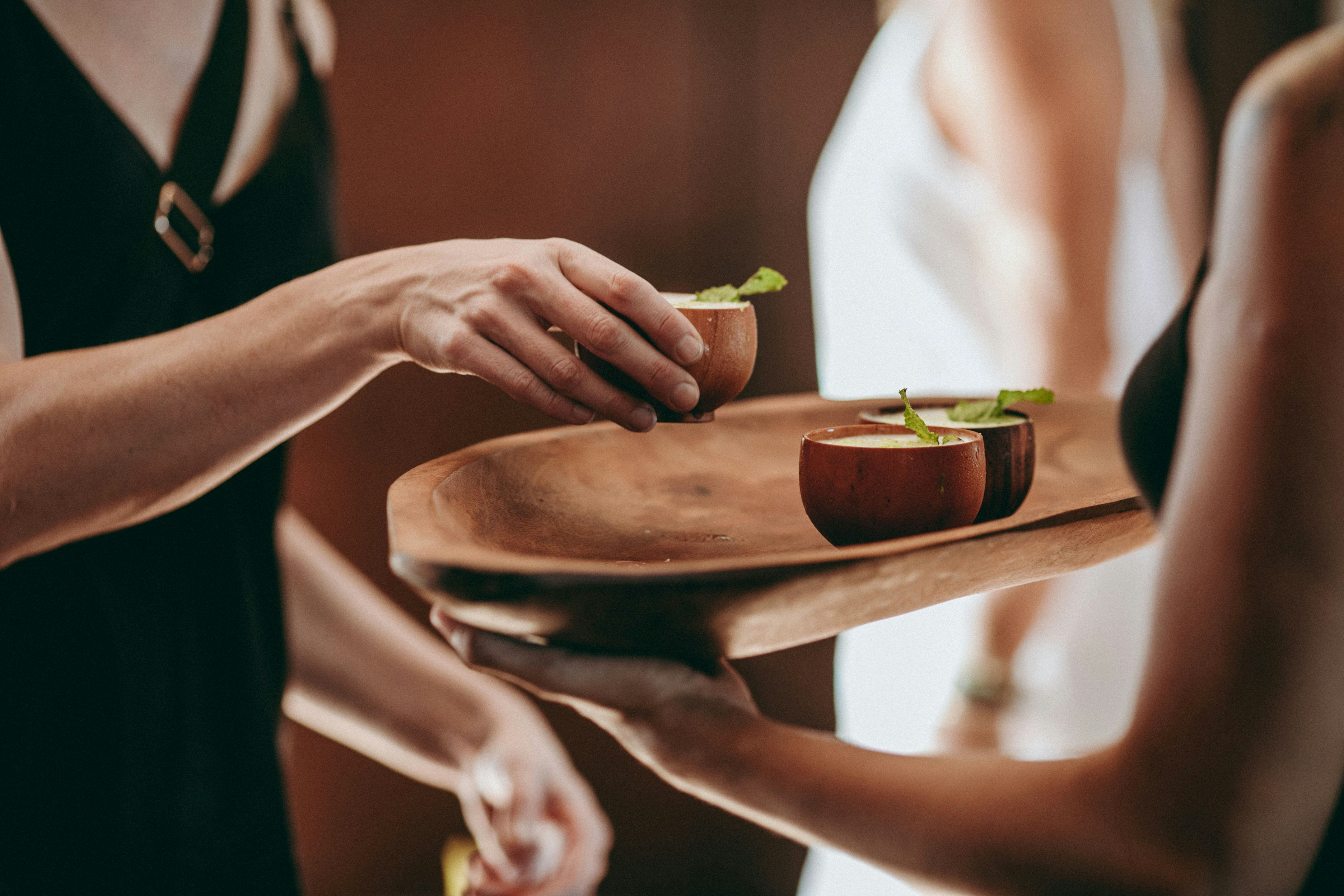 The Barracuda Welcome Drink Cocoa Honey